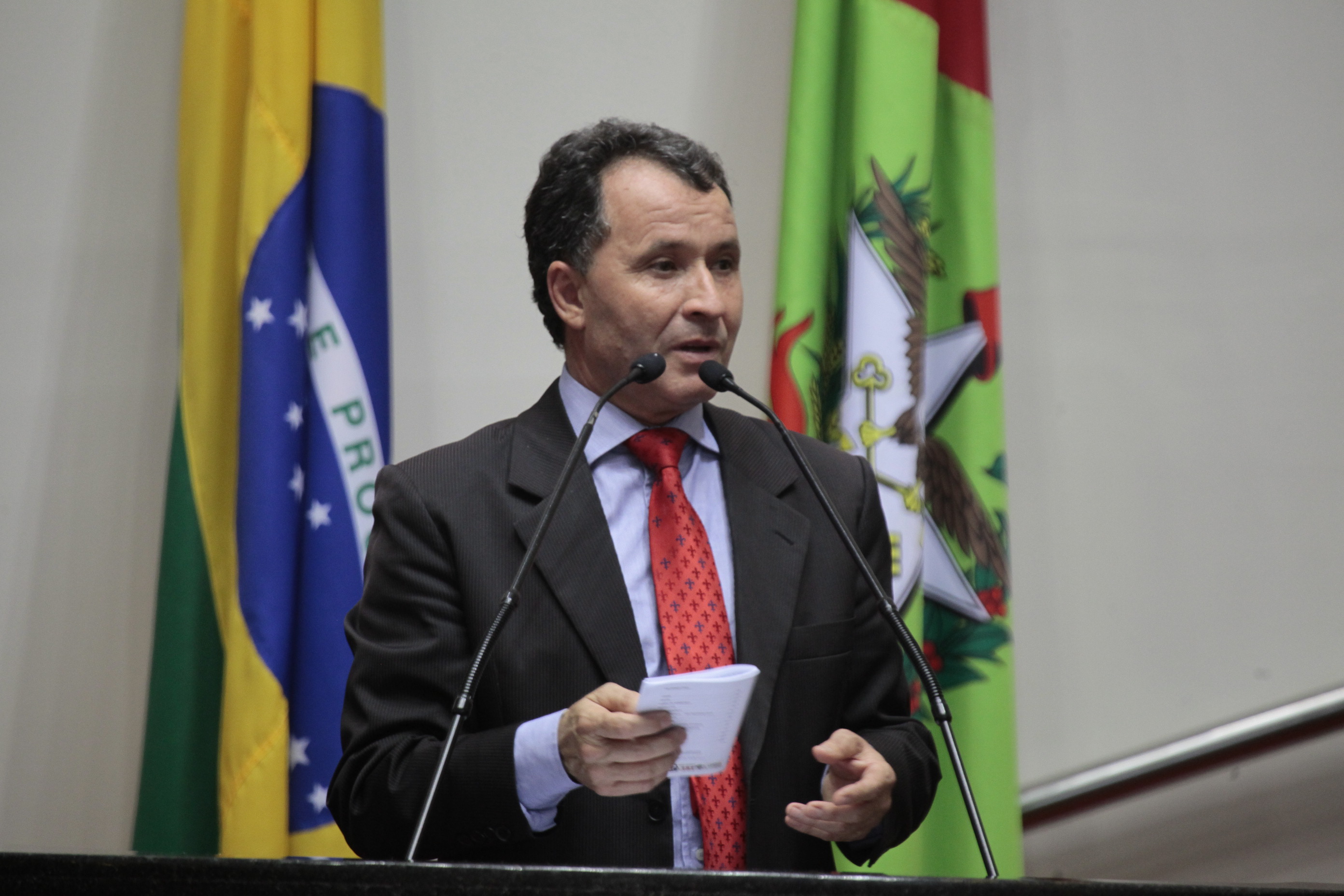 Sessão Ordinária. Deputado Darci de Matos (PSD) - Foto: Miriam Zomer/Agência AL