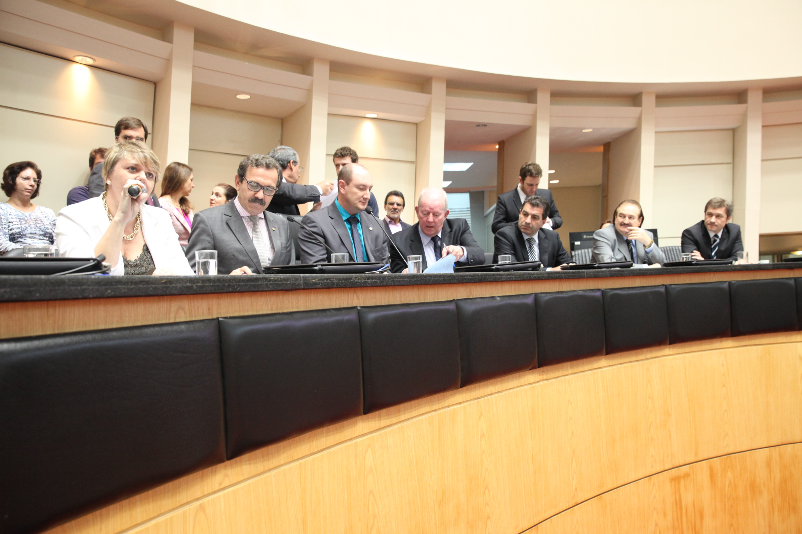 Reunião Conjunta das Comissões de Constituição e Justiça, de Trabalho e de Finanças. Foto: Fábio Queiroz / Agência AL