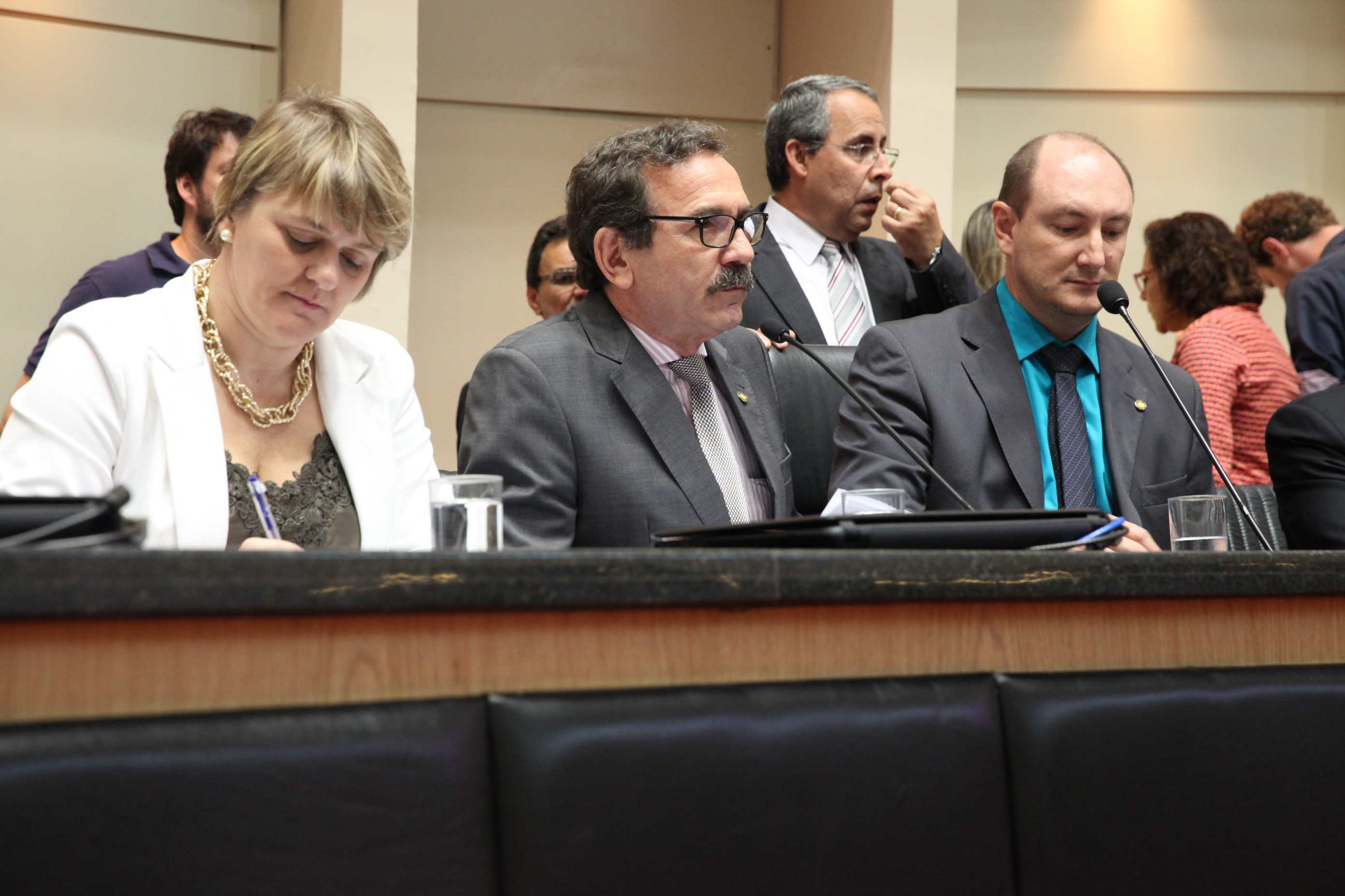 Reunião Conjunta das Comissões de Constituição e Justiça, de Trabalho e de Finanças. Foto: Fábio Queiroz / Agência AL