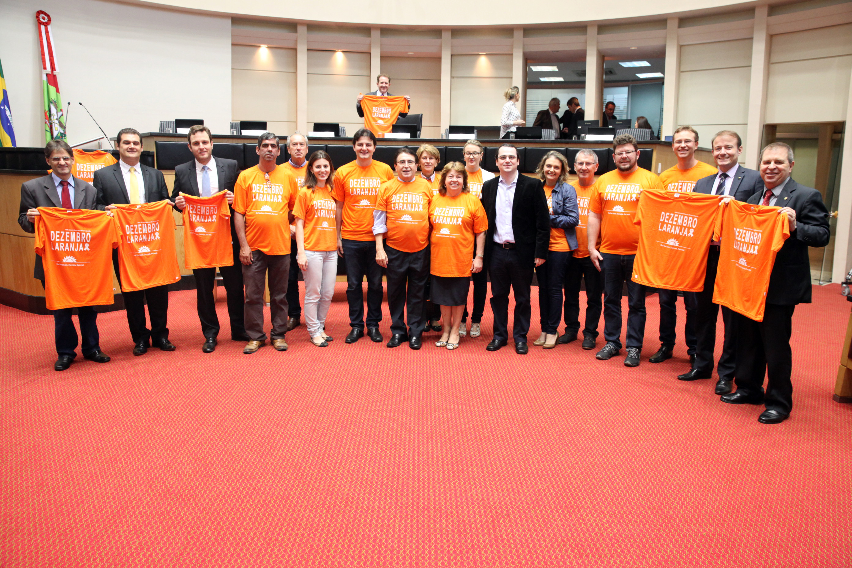 Lançamento da Campanha Dezembro Laranja. Foto: Fábio Queiroz / Agência AL