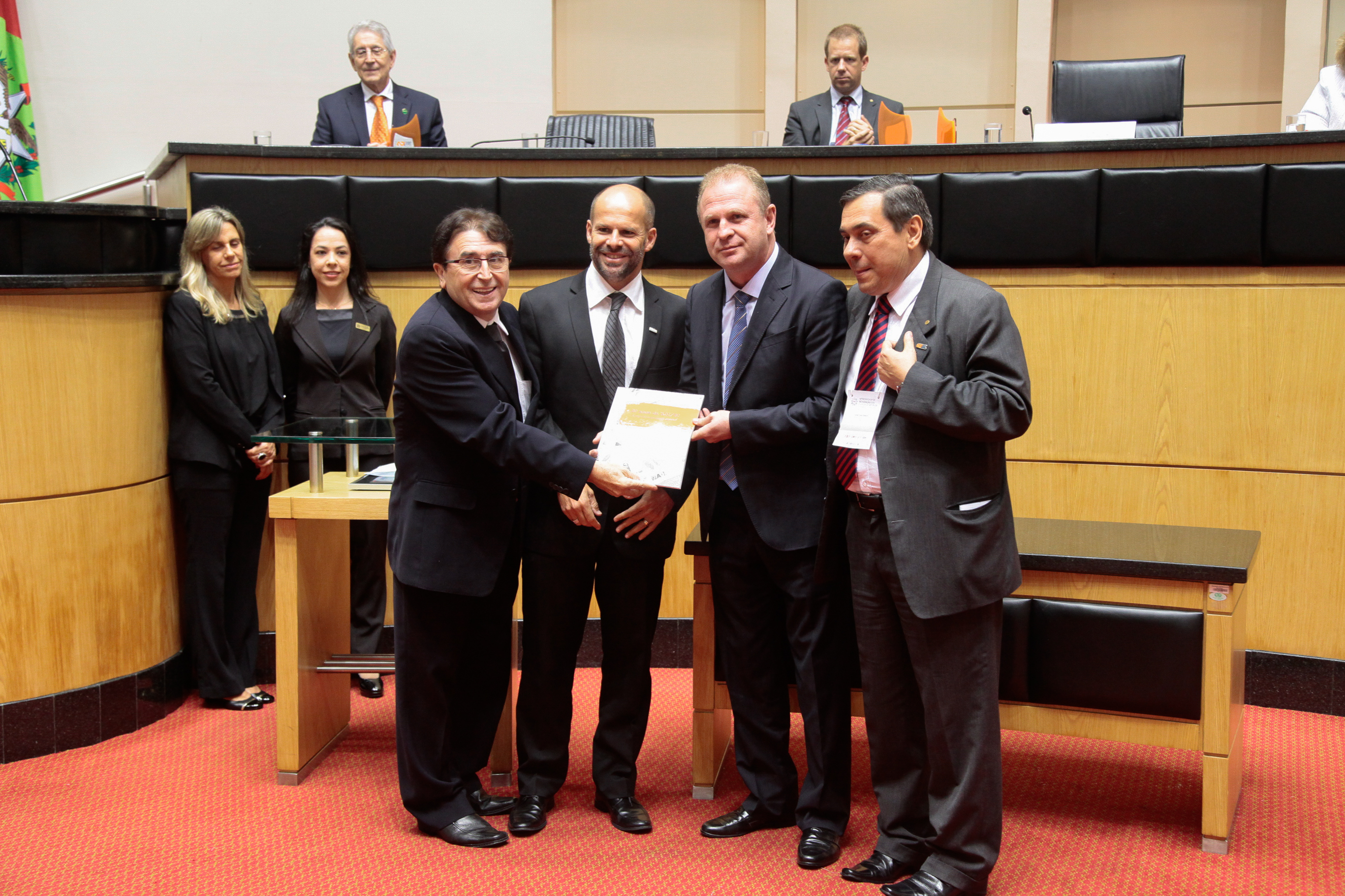 Sessão Especial em comemoração ao aniversário de 20 anos da Associação de Diários do Interior de Santa Catarina - ADI/SC. Foto: Miriam Zomer/Agência A