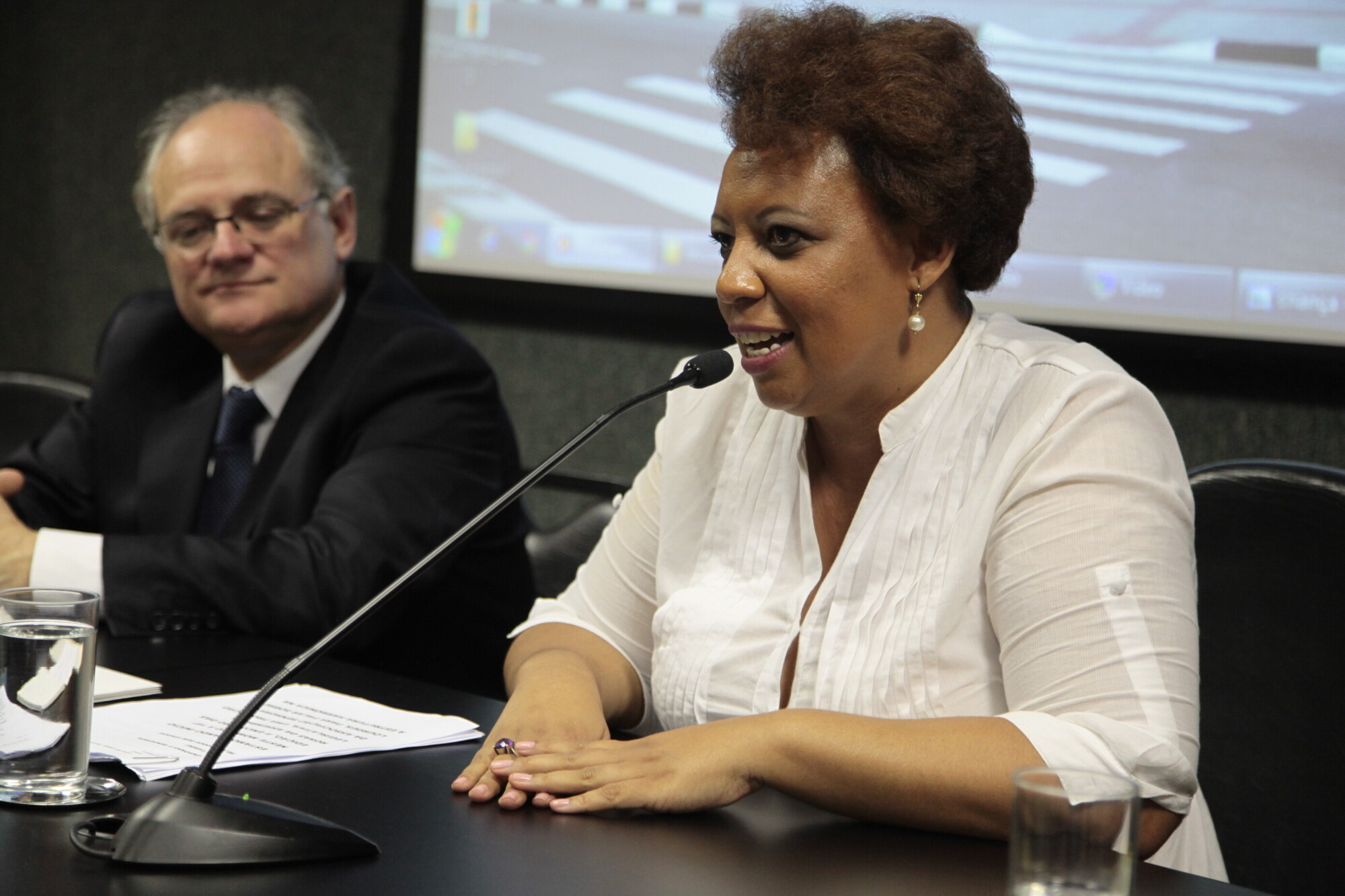 Lisandra Pereira Alves, coordenadora do encontro
