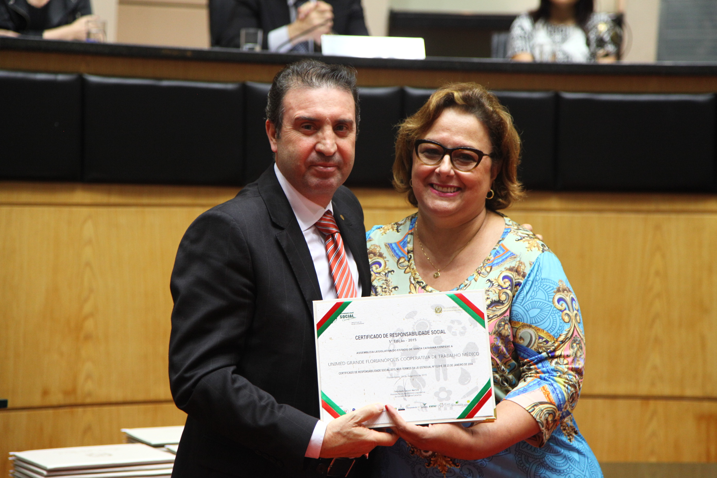 Sessão Especial de Certificação de Responsabilidade Social.