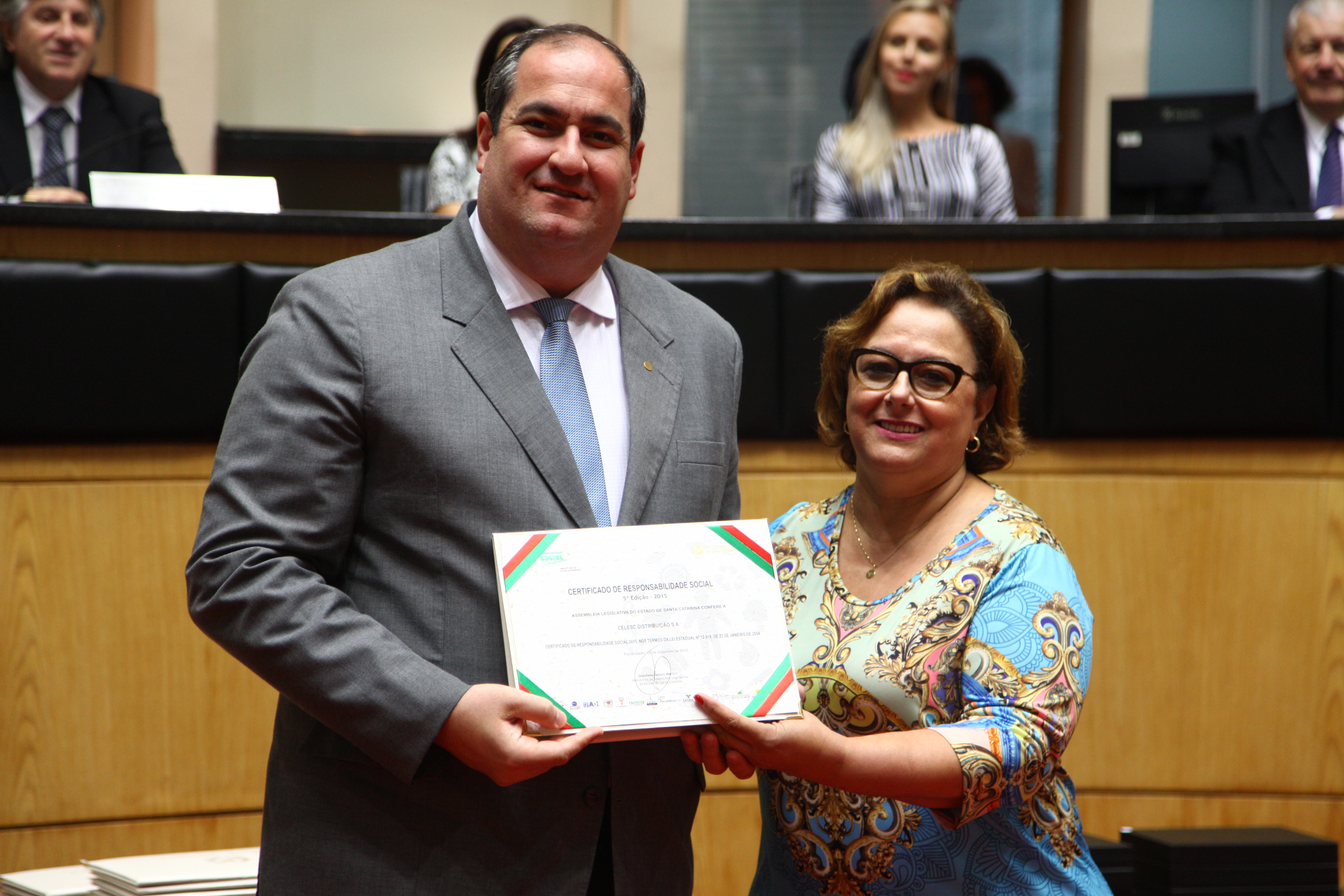 Sessão Especial de Certificação de Responsabilidade Social.