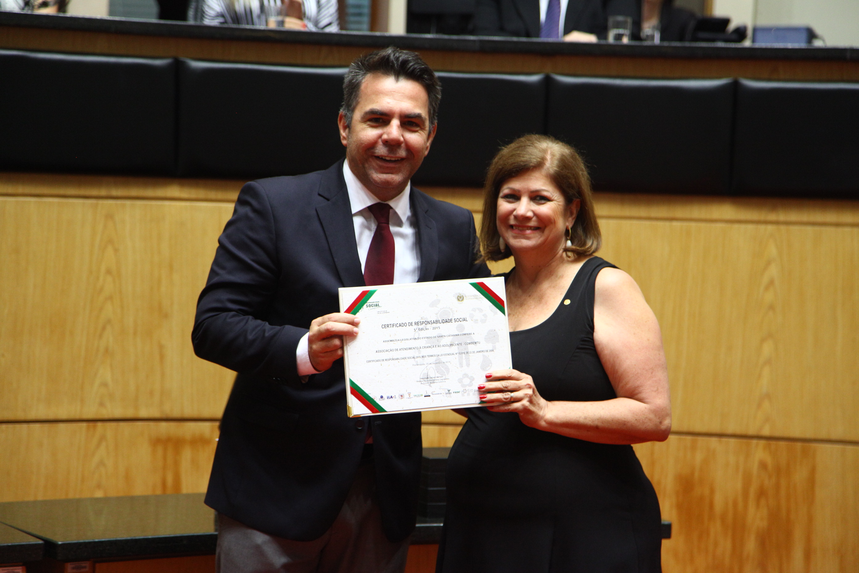 Sessão Especial de Certificação de Responsabilidade Social.