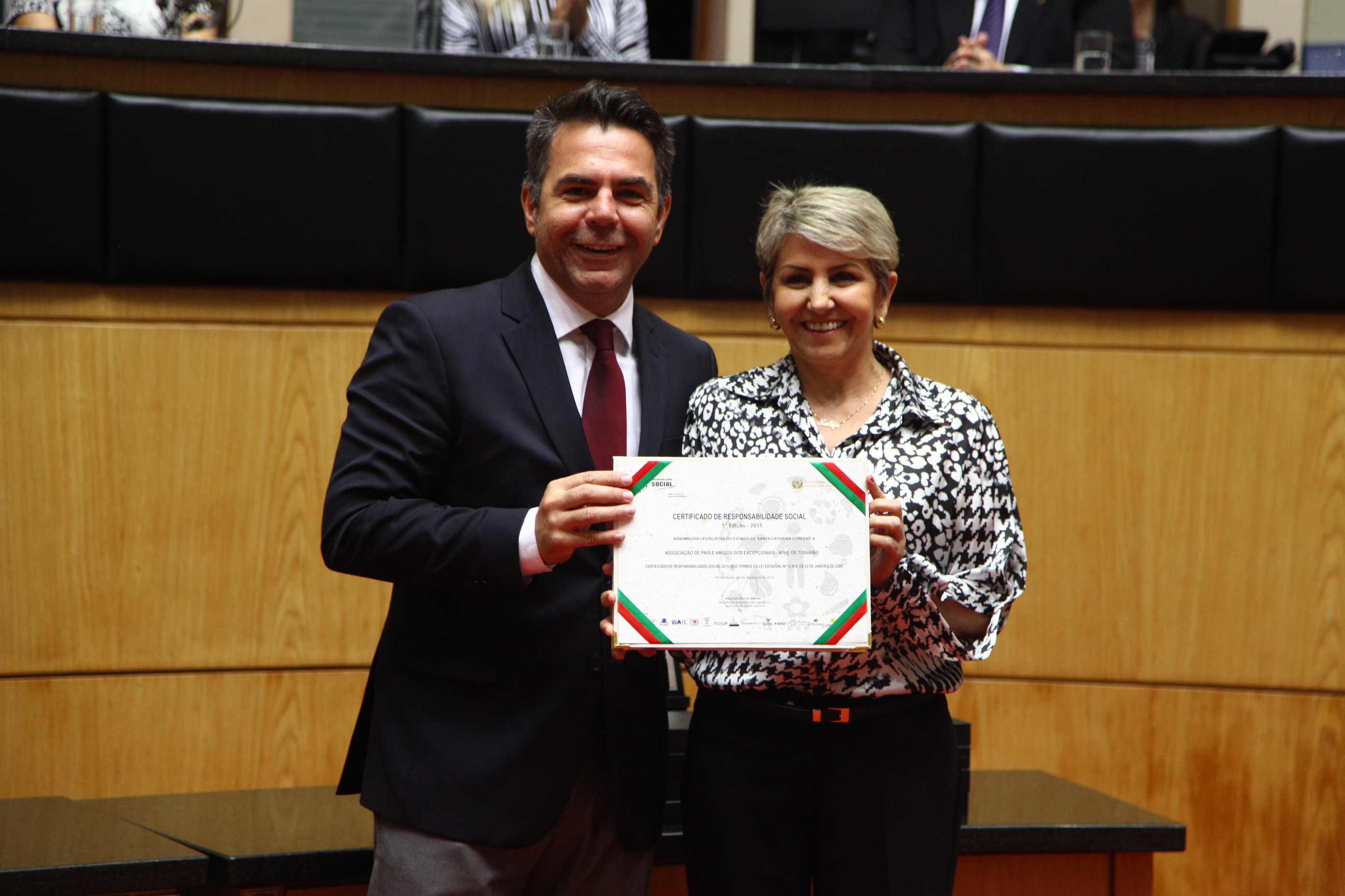 Sessão Especial de Certificação de Responsabilidade Social.