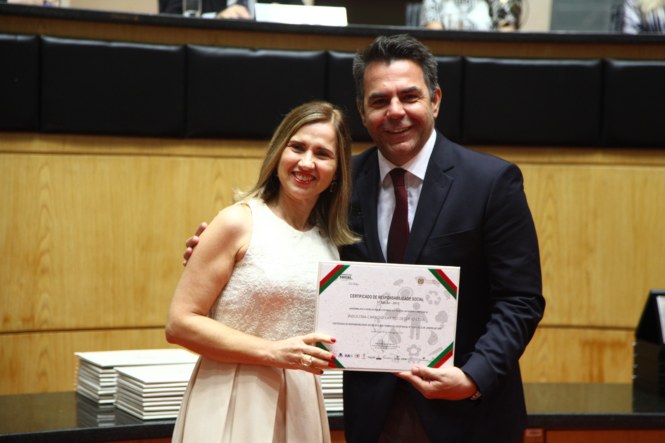 Sessão Especial de Certificação de Responsabilidade Social.
