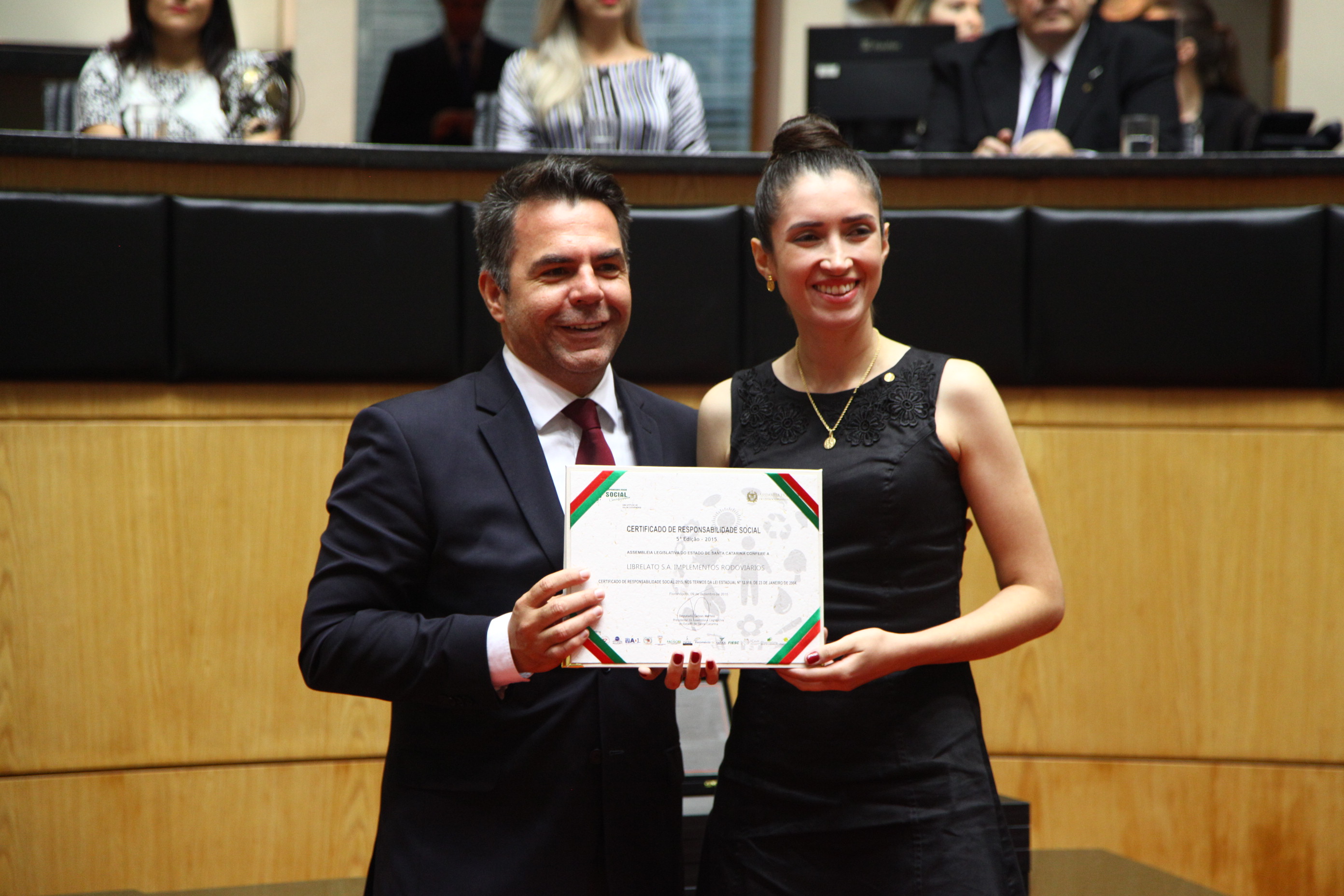 Sessão Especial de Certificação de Responsabilidade Social.