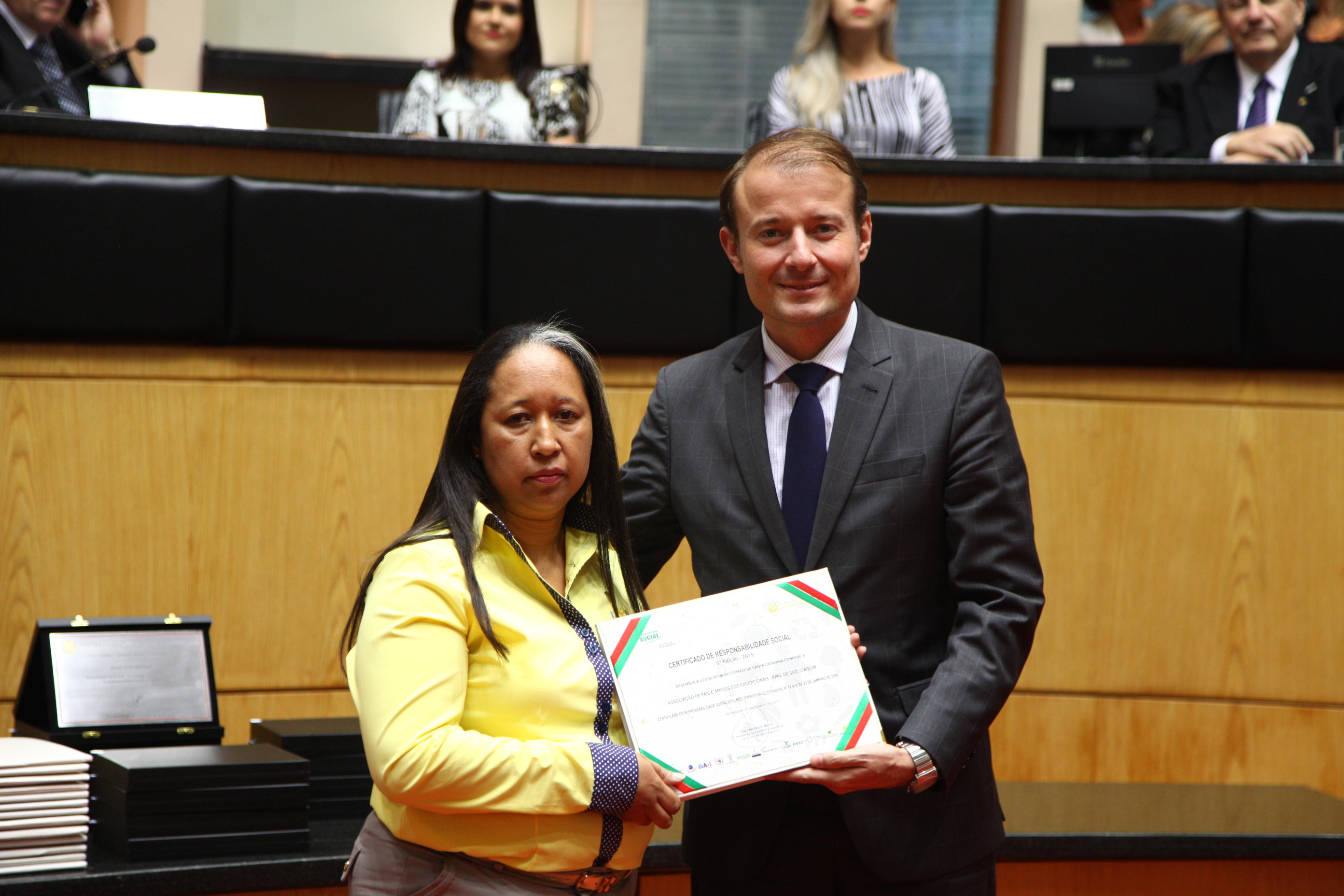 Sessão Especial de Certificação de Responsabilidade Social.