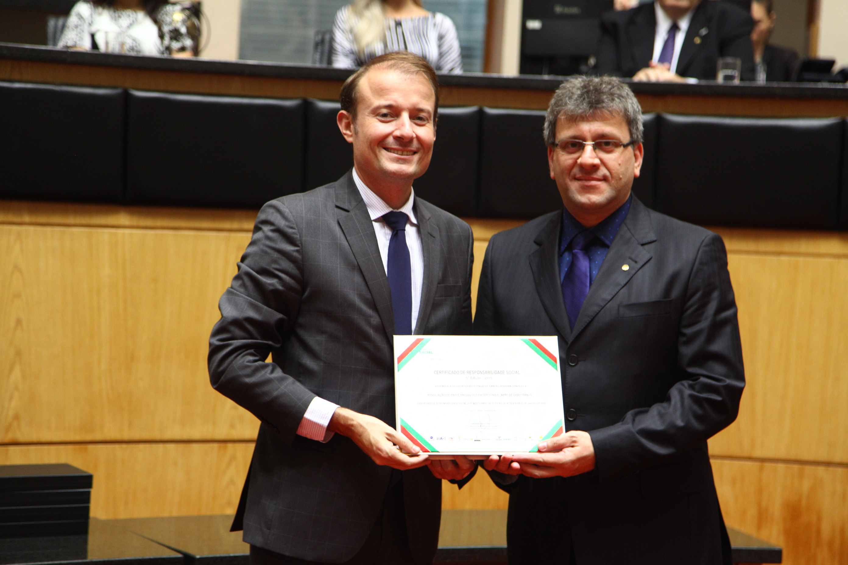 Sessão Especial de Certificação de Responsabilidade Social.
