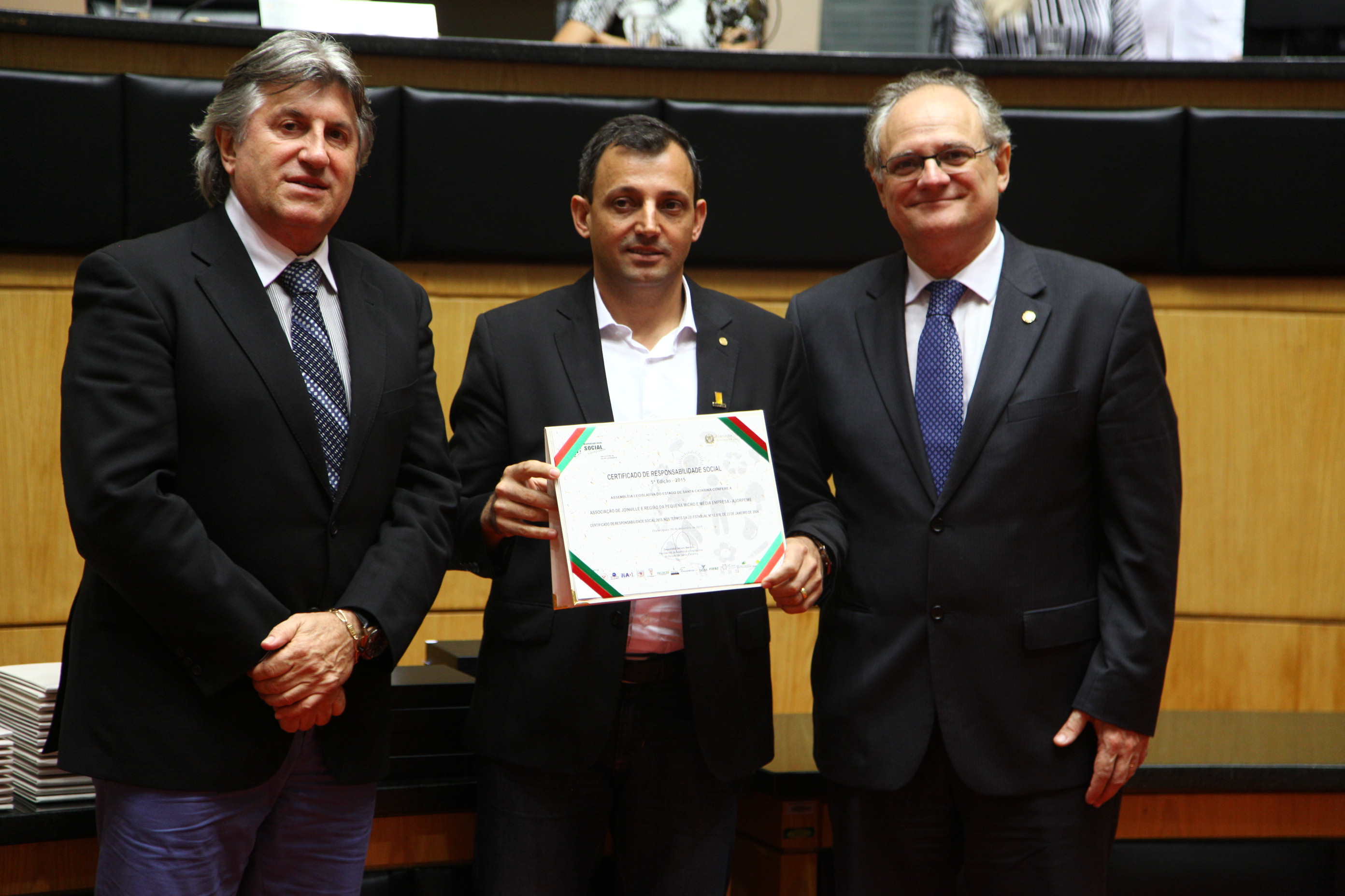 Sessão Especial de Certificação de Responsabilidade Social.
