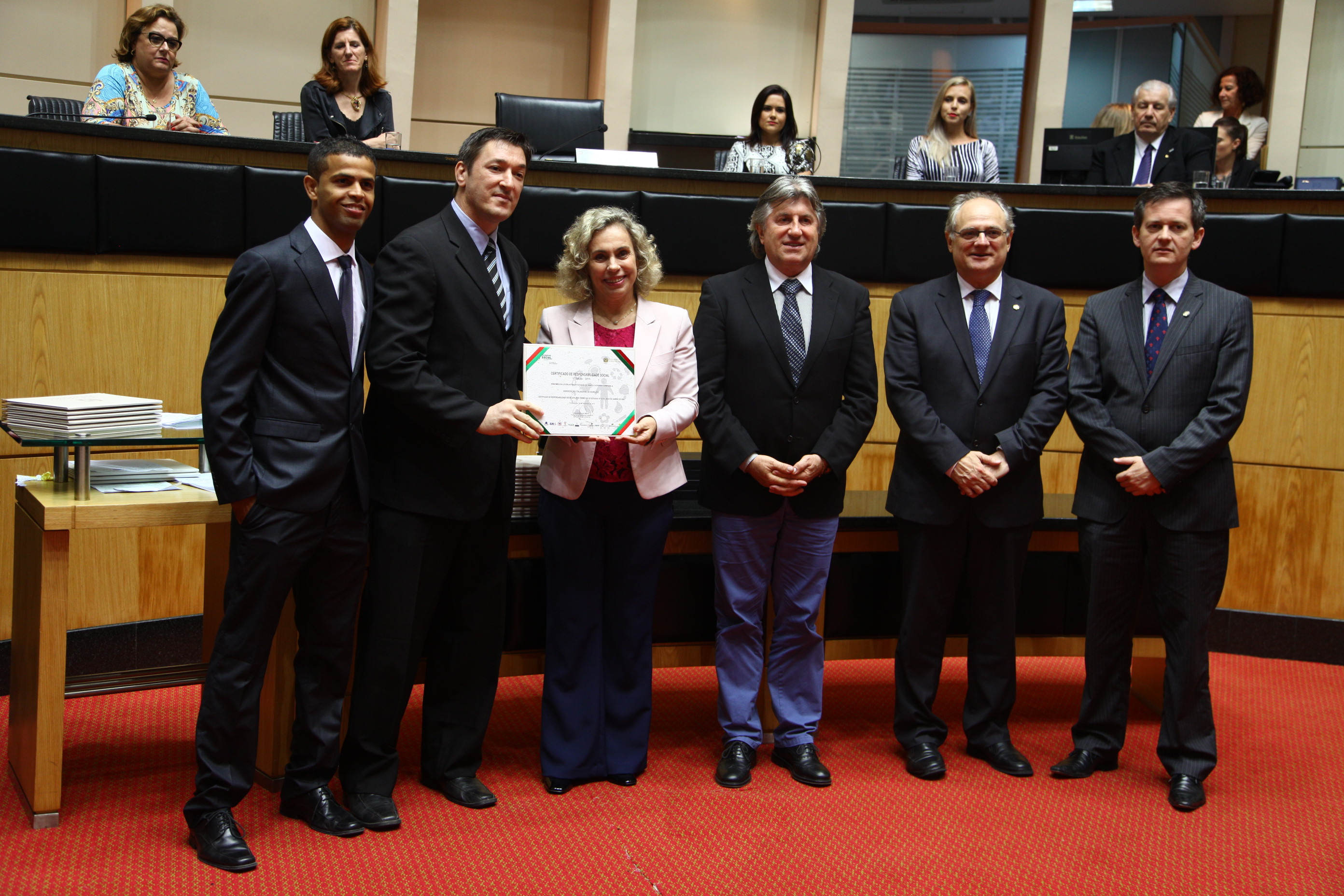 Sessão Especial de Certificação de Responsabilidade Social.