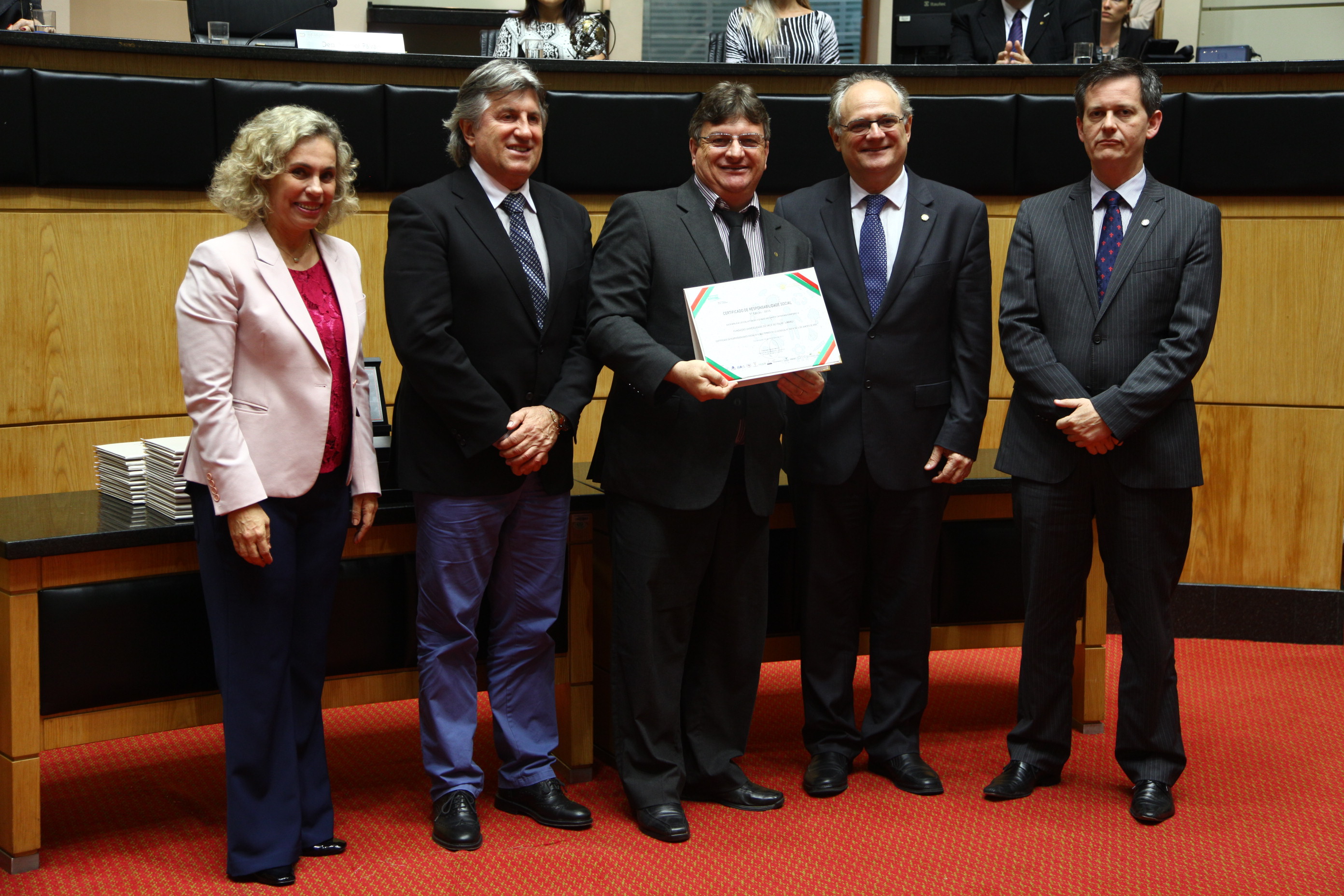 Sessão Especial de Certificação de Responsabilidade Social.