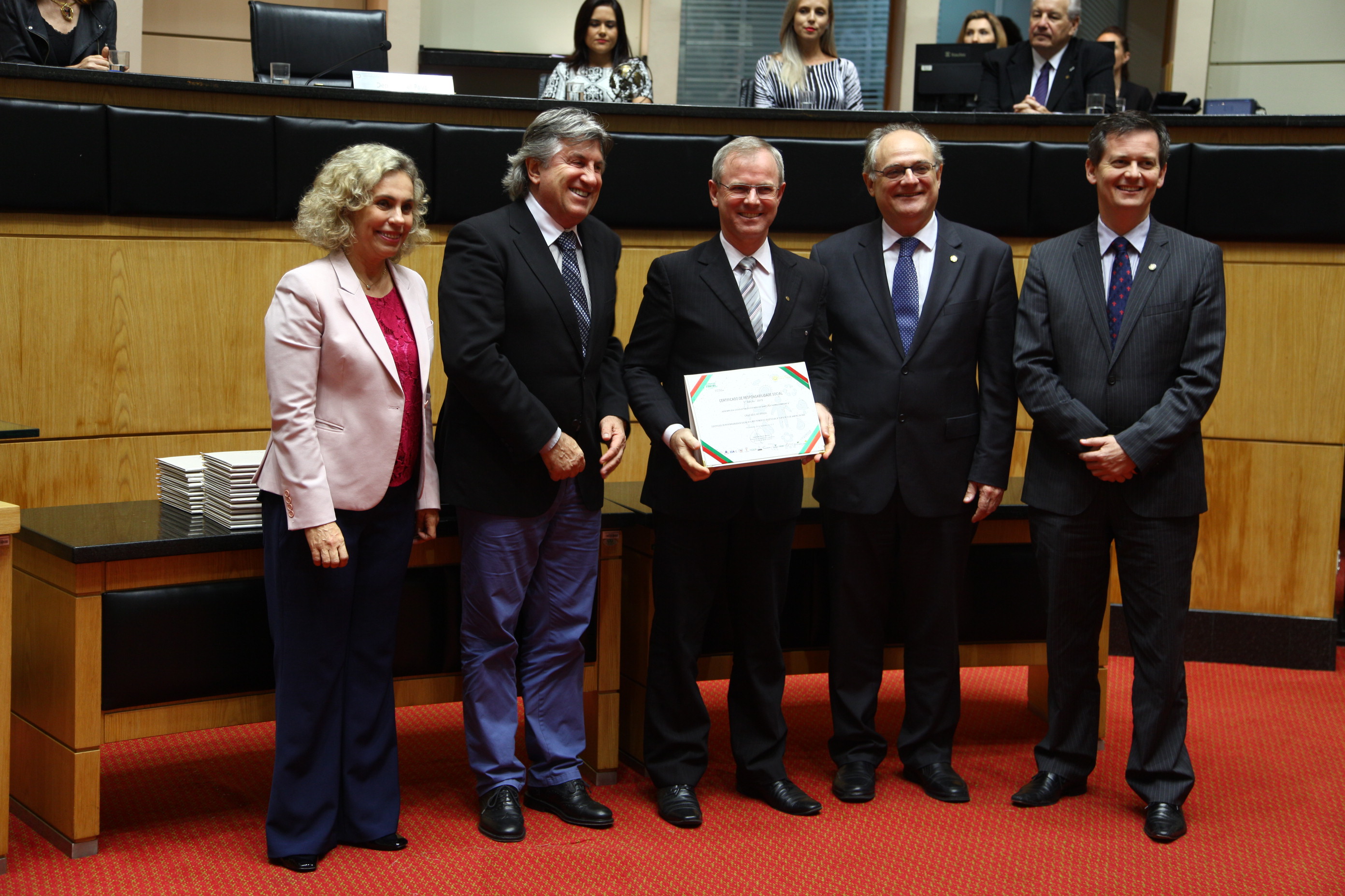 Sessão Especial de Certificação de Responsabilidade Social.