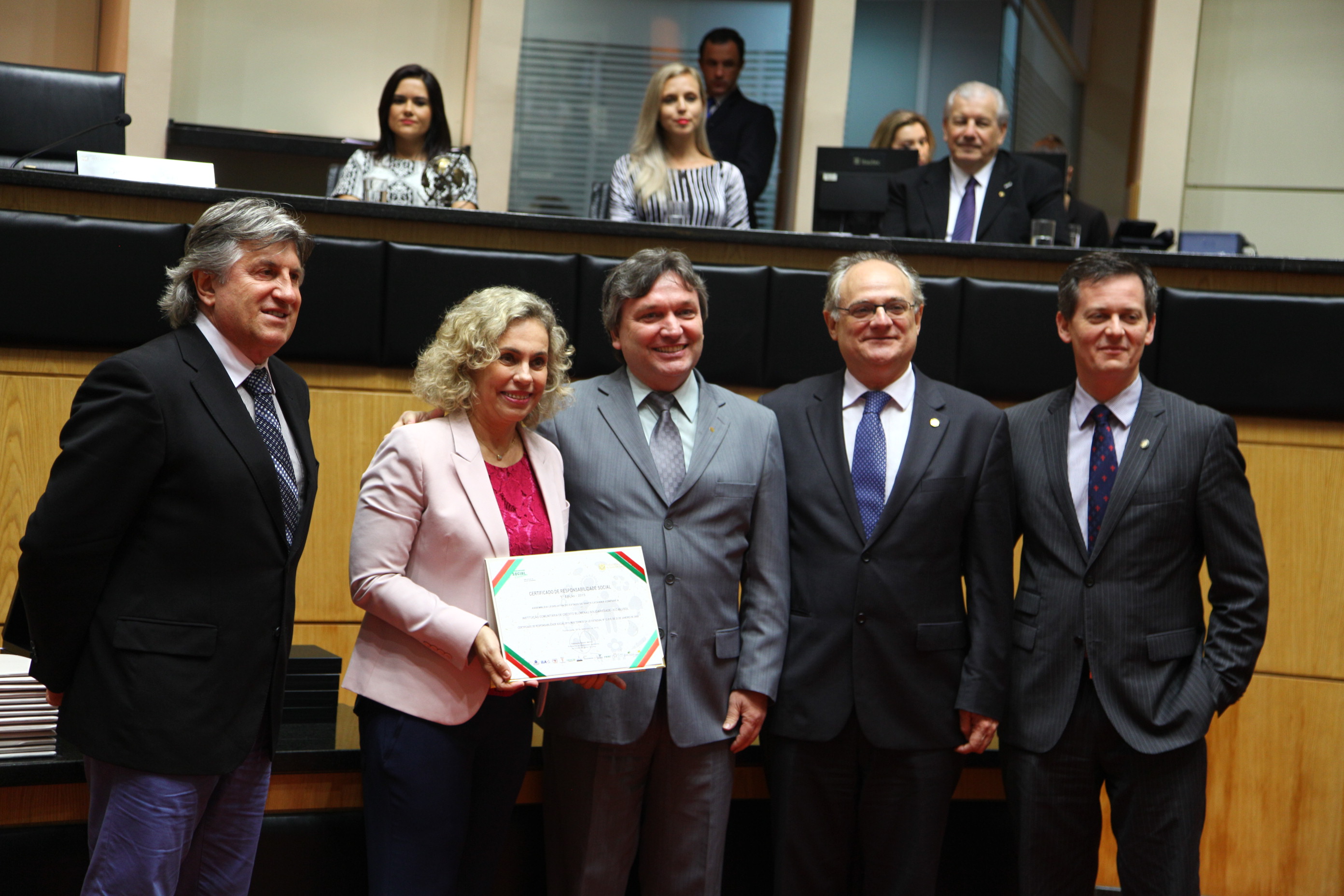 Sessão Especial de Certificação de Responsabilidade Social.