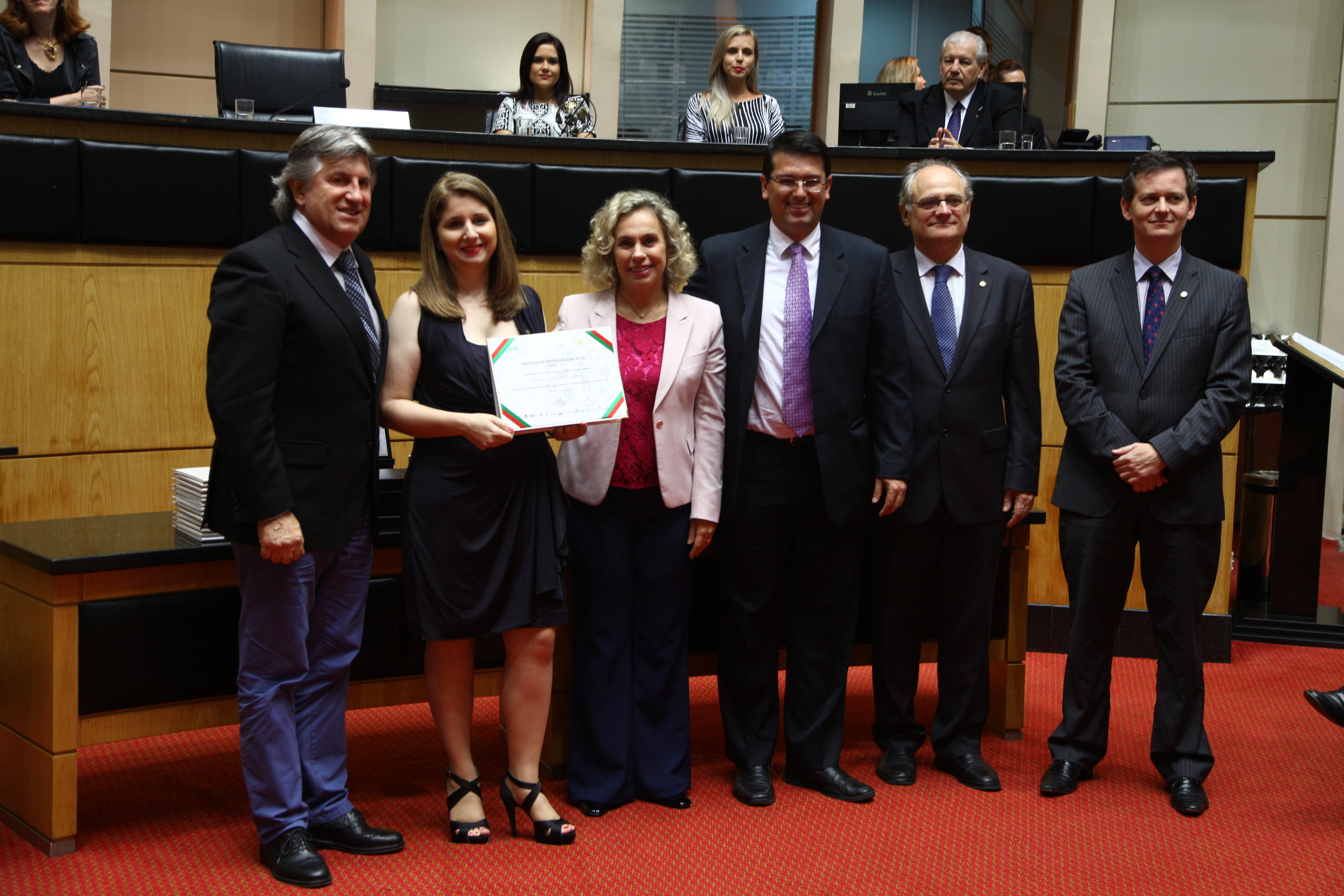 Sessão Especial de Certificação de Responsabilidade Social.