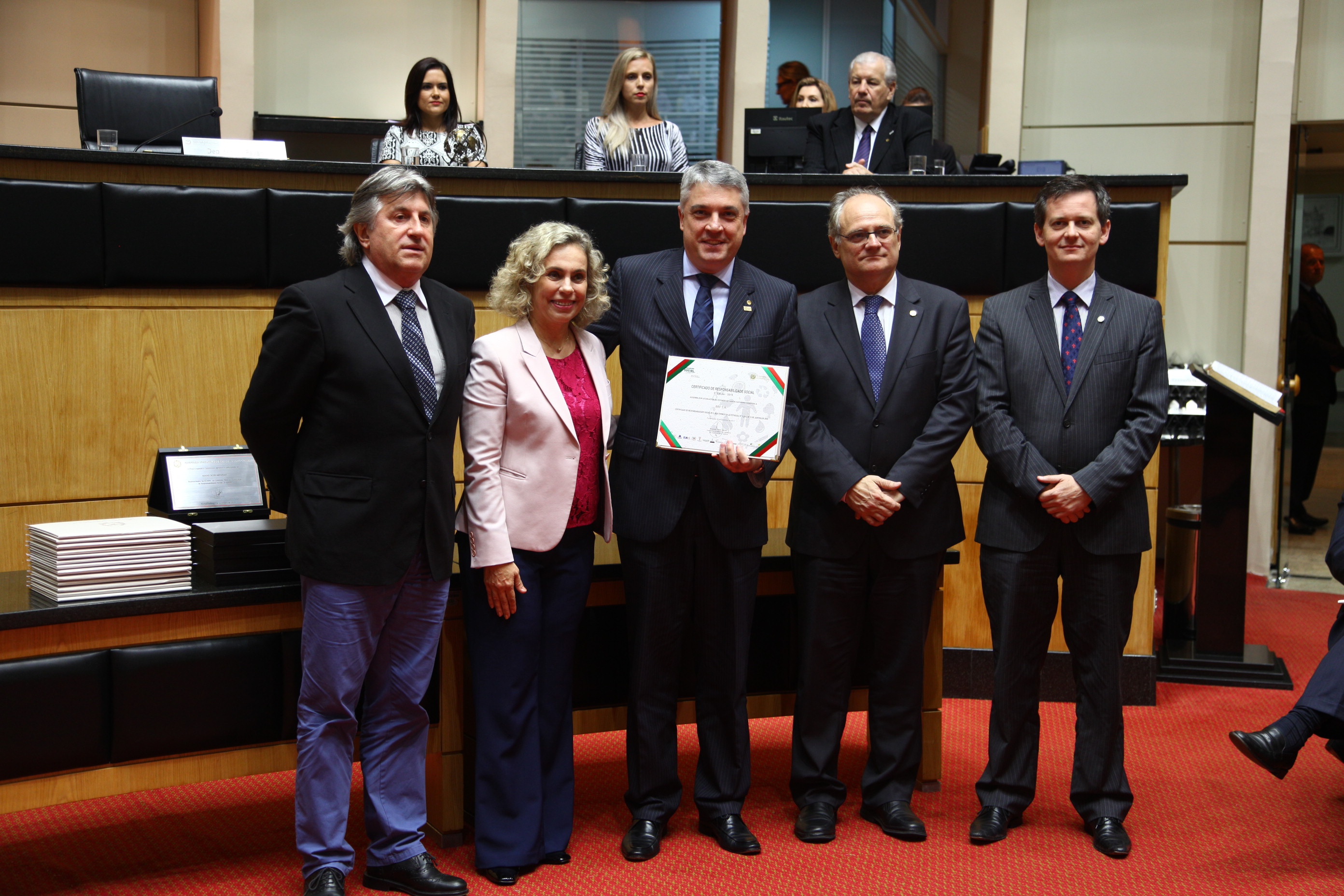 Sessão Especial de Certificação de Responsabilidade Social.