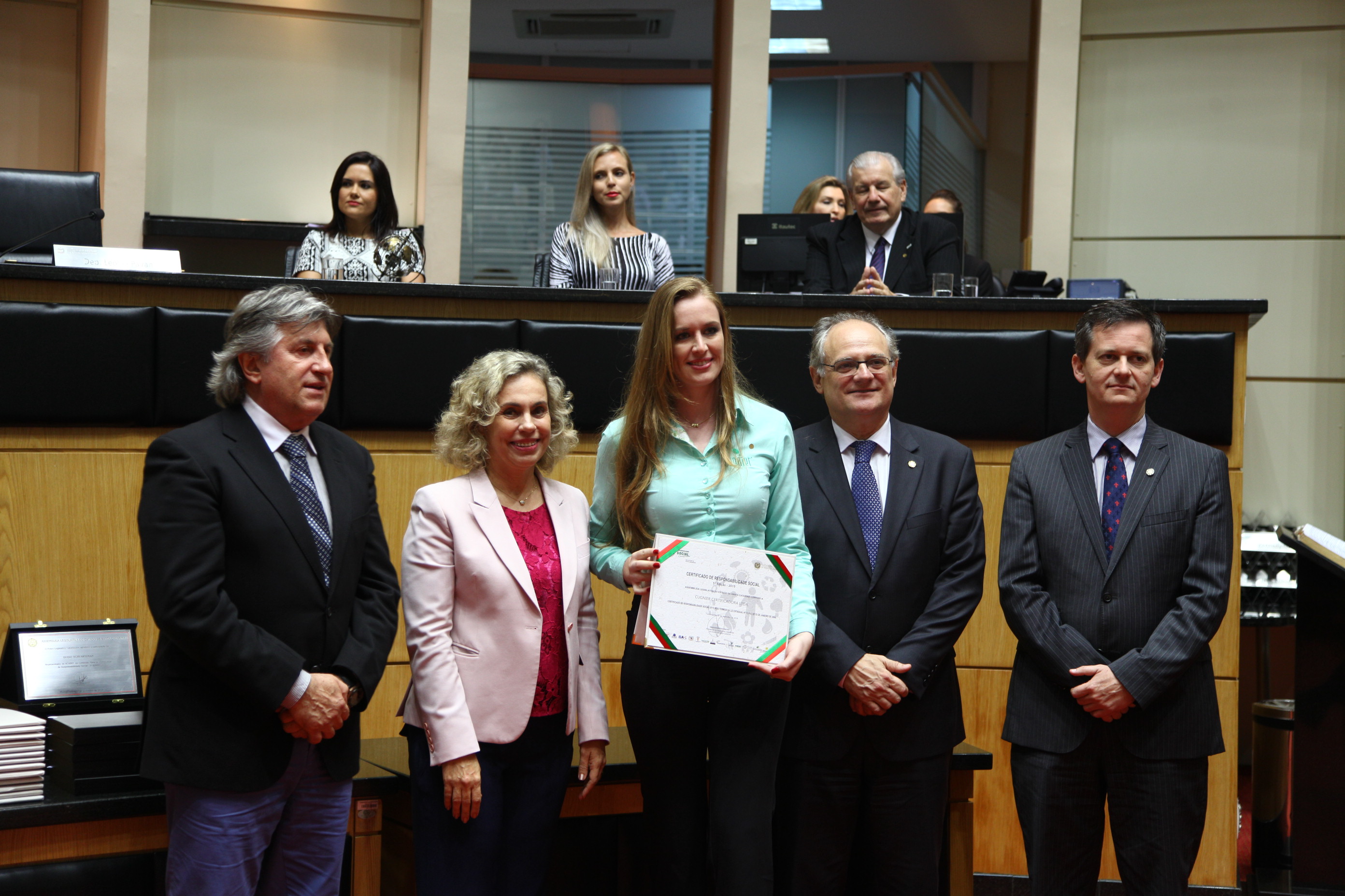 Sessão Especial de Certificação de Responsabilidade Social.