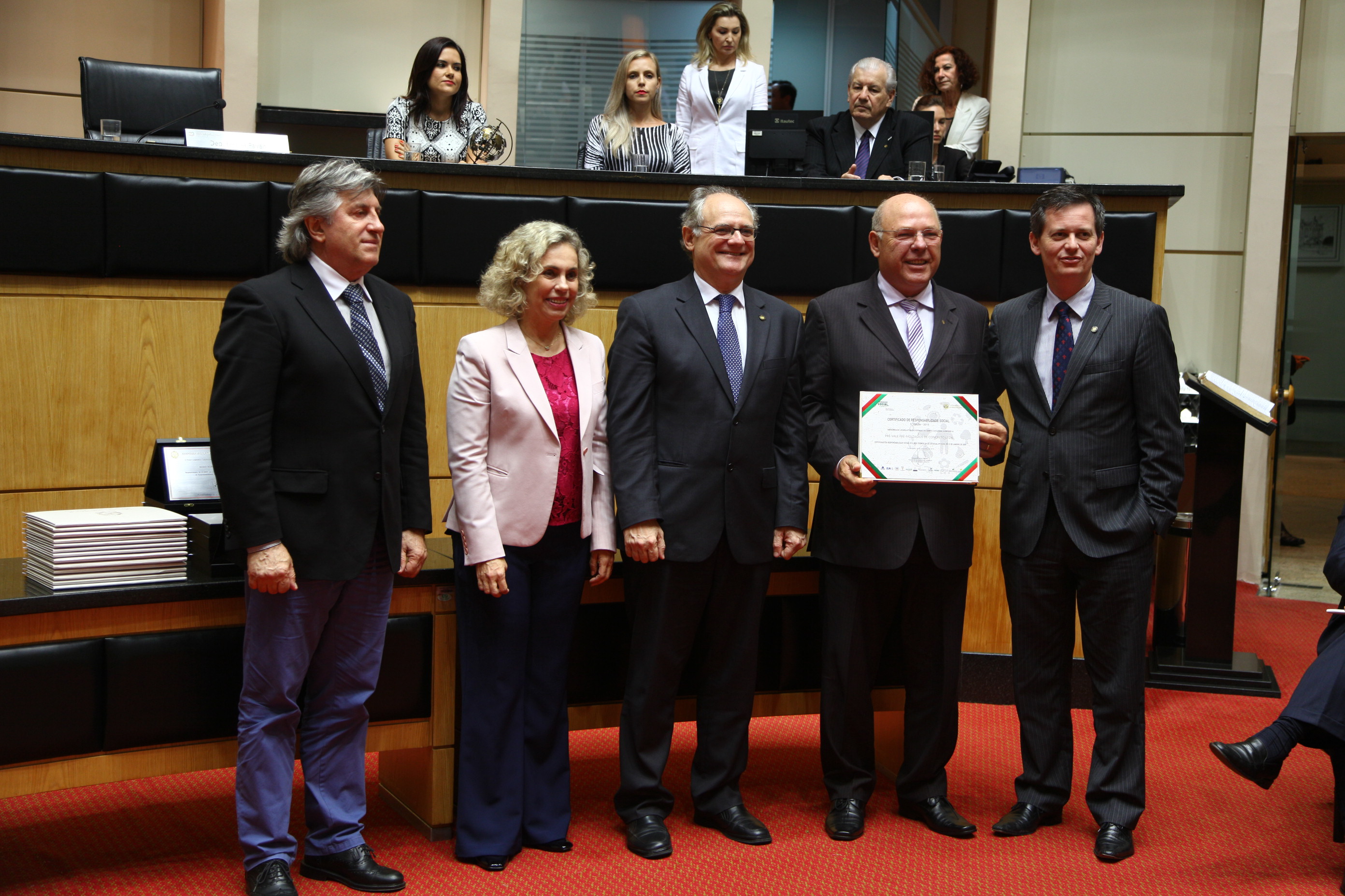 Sessão Especial de Certificação de Responsabilidade Social.
