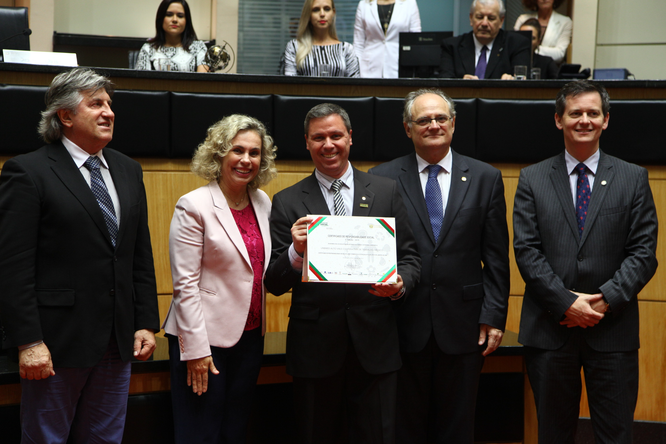 Sessão Especial de Certificação de Responsabilidade Social.
