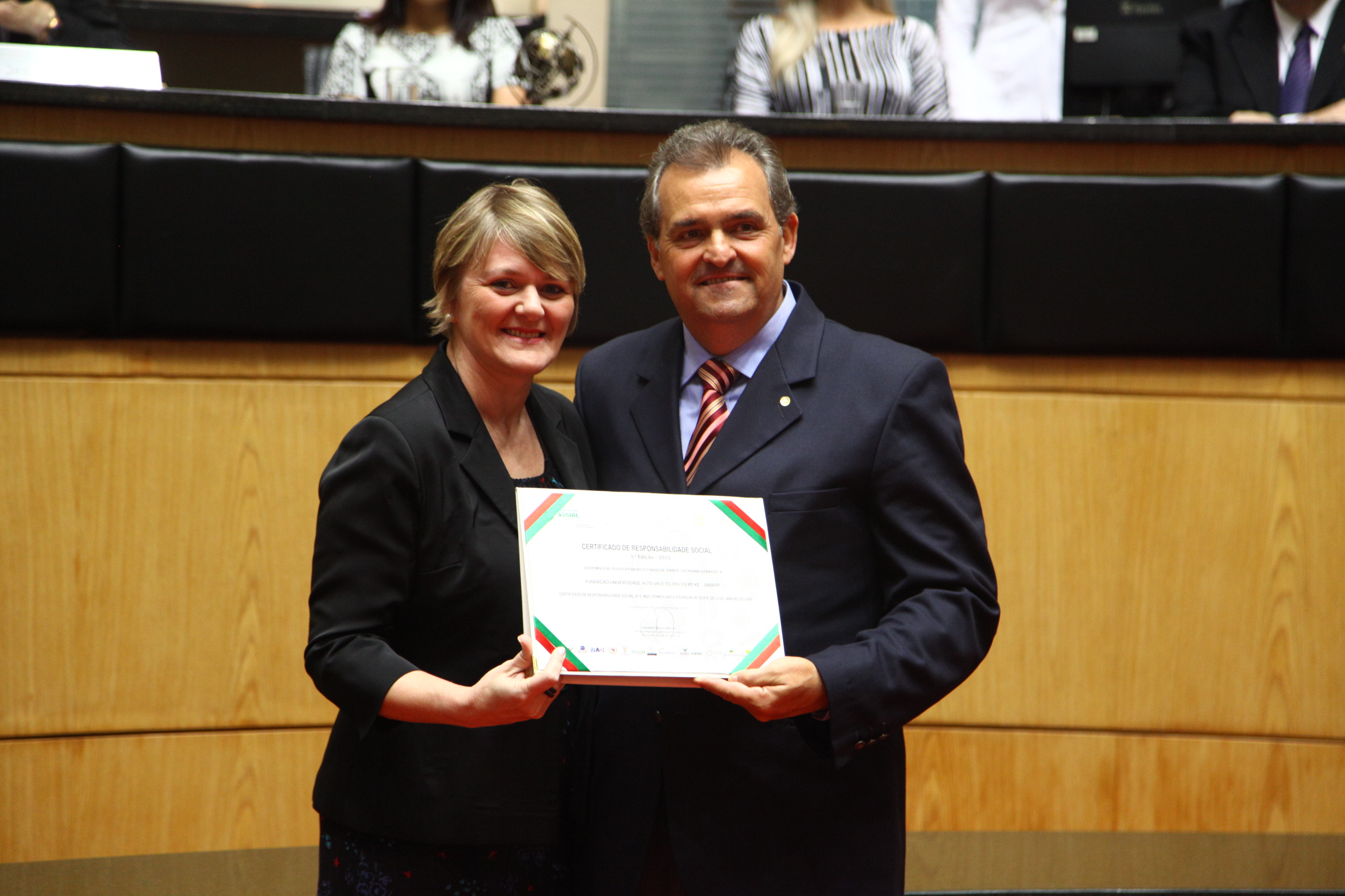 Sessão Especial de Certificação de Responsabilidade Social.
