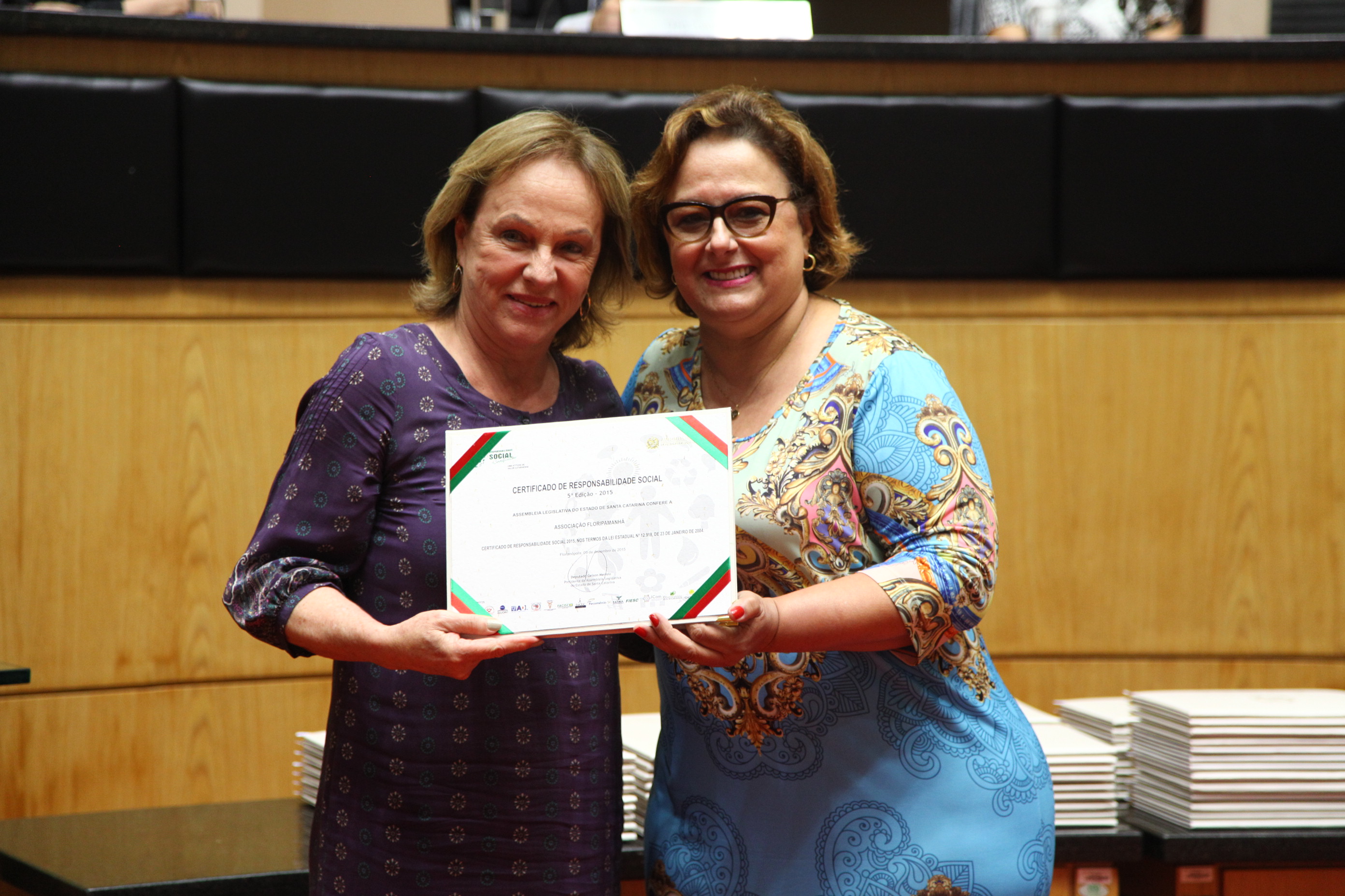 Sessão Especial de Certificação de Responsabilidade Social.