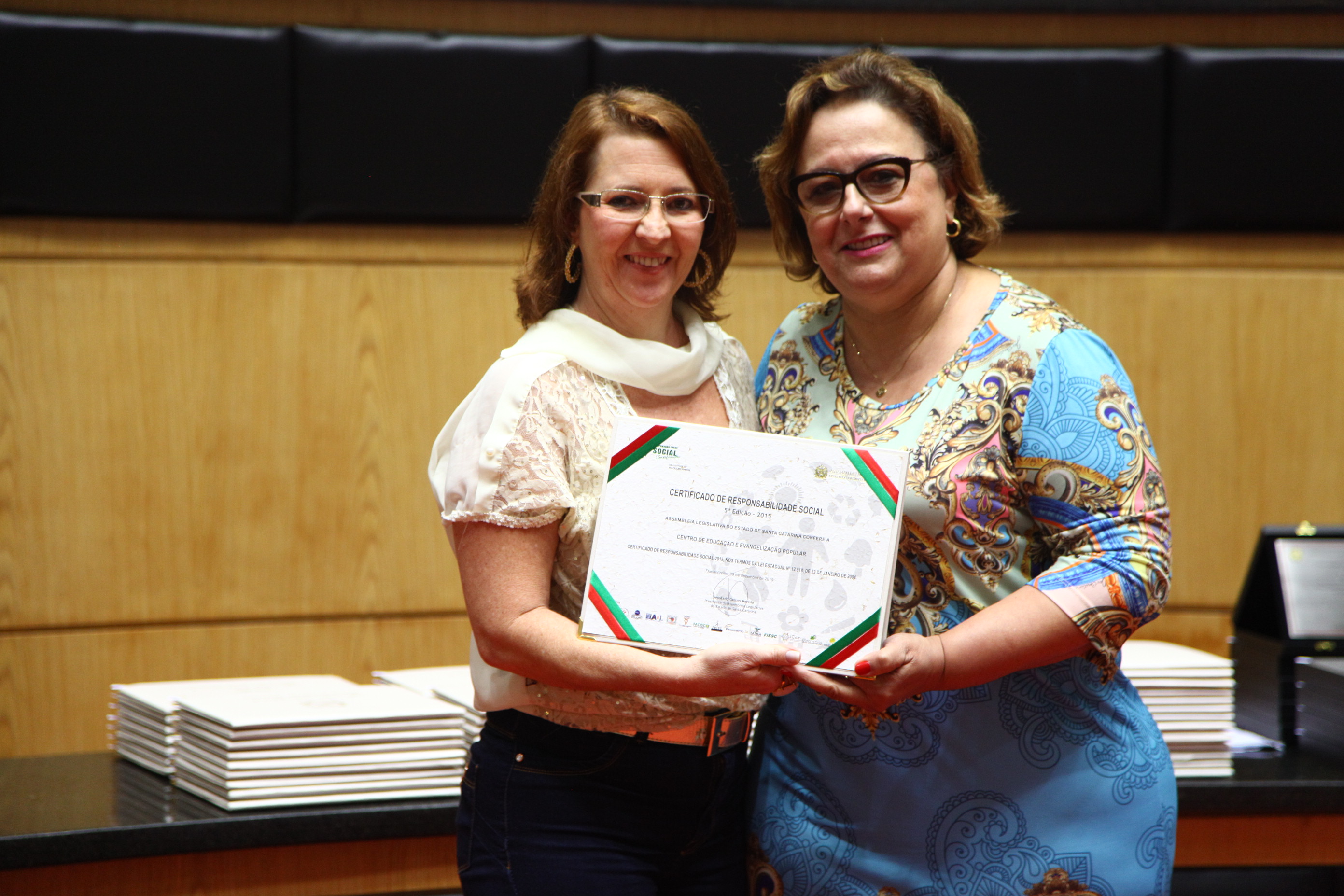 Sessão Especial de Certificação de Responsabilidade Social.