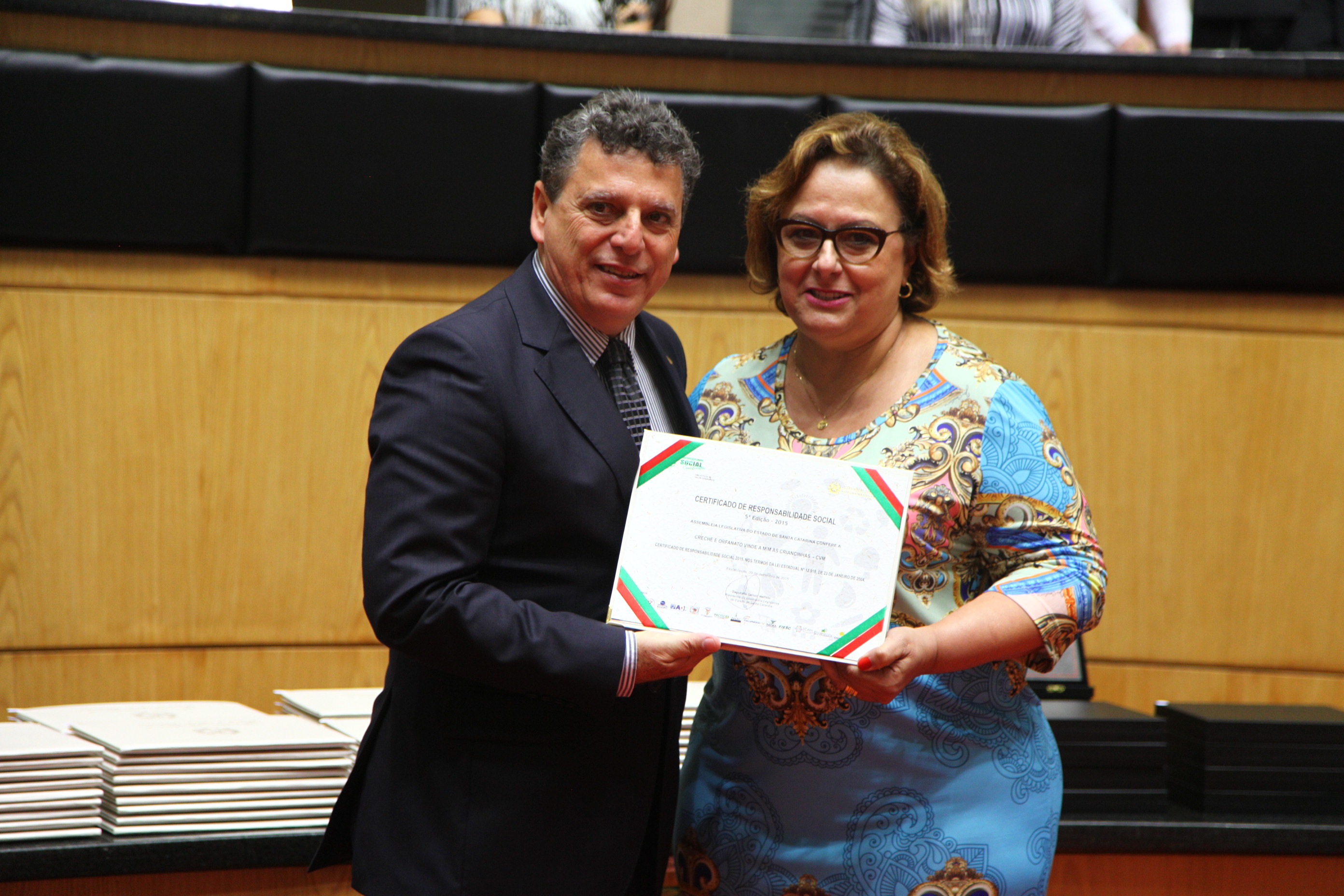 Sessão Especial de Certificação de Responsabilidade Social.