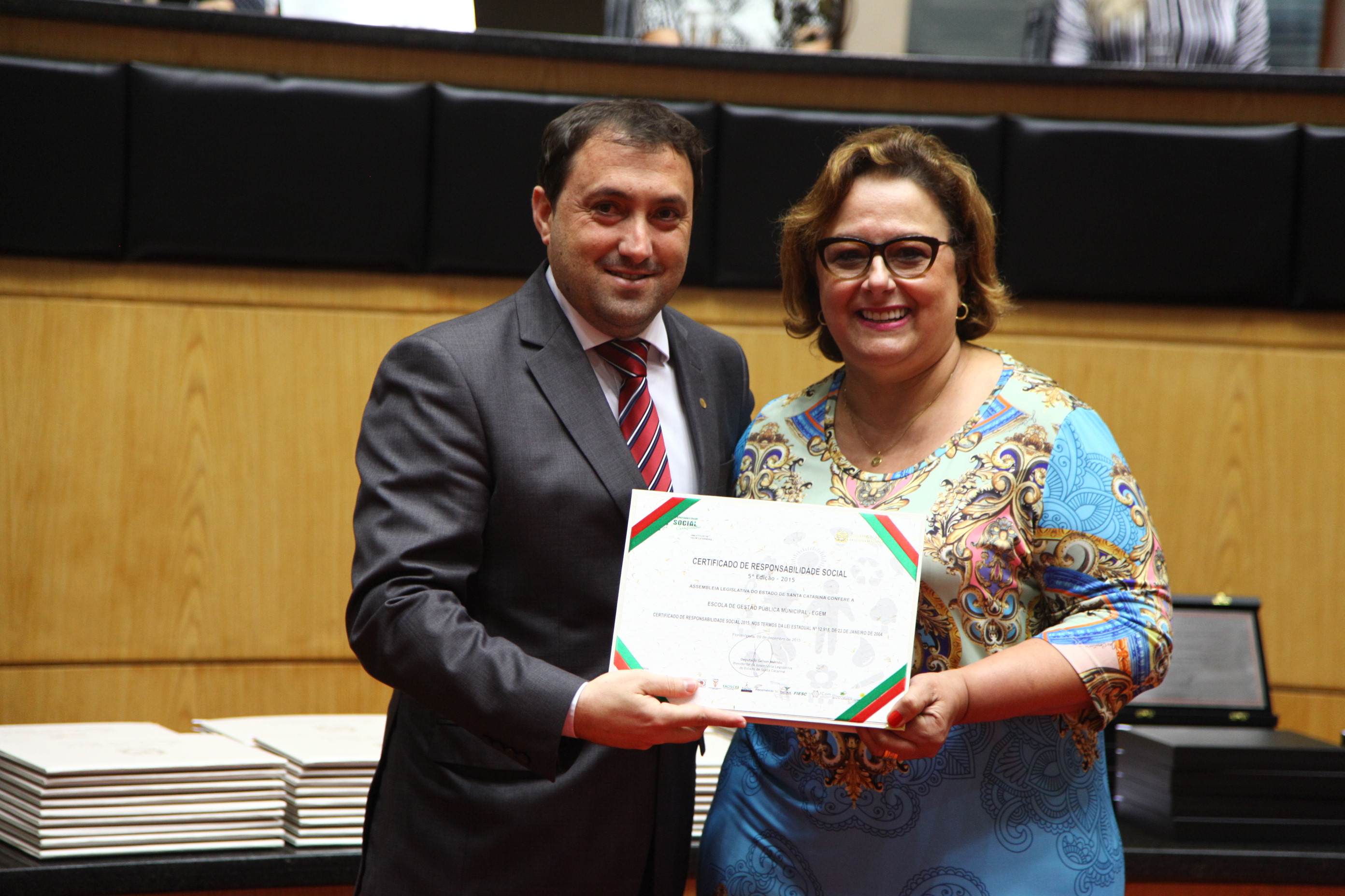 Sessão Especial de Certificação de Responsabilidade Social.