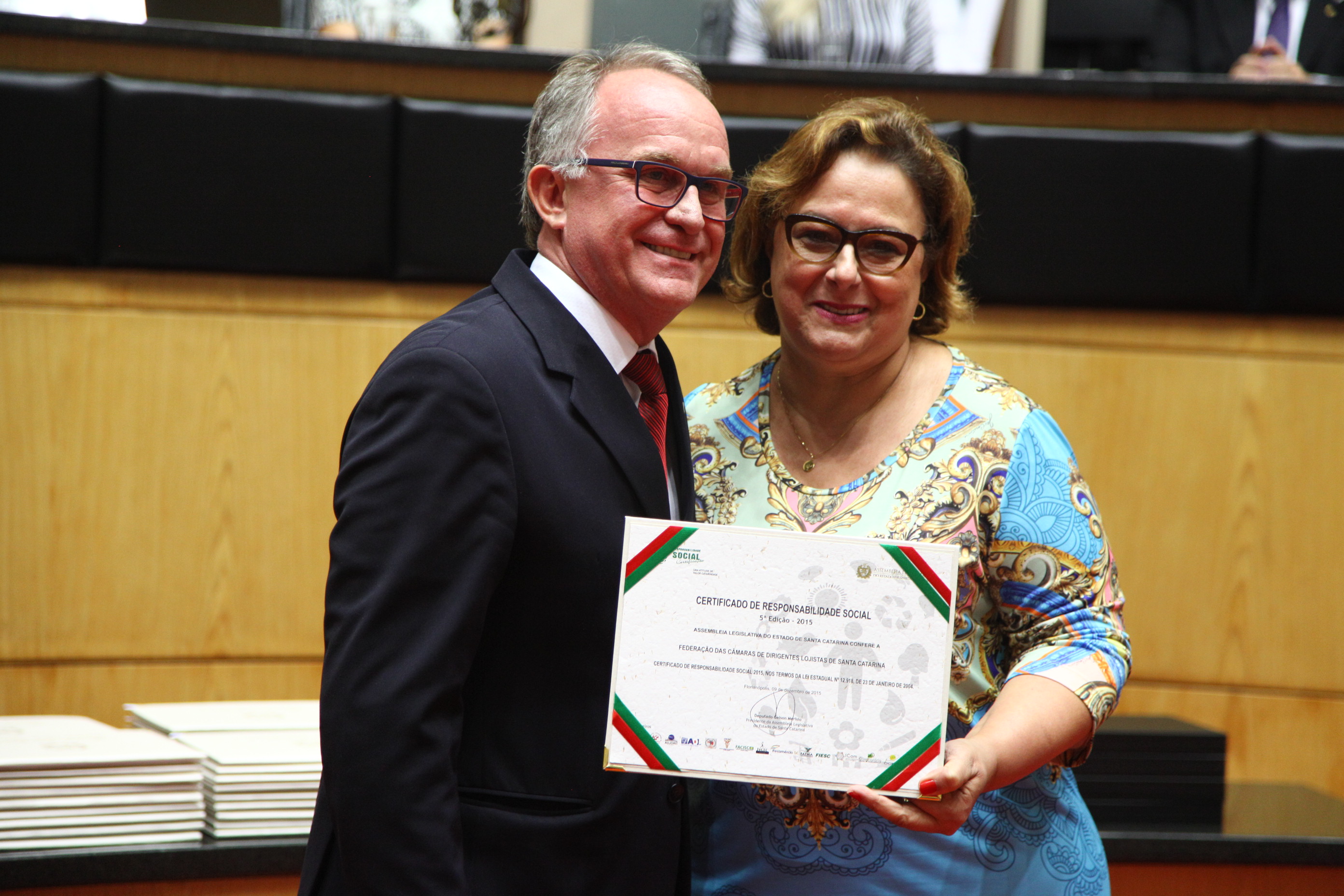 Sessão Especial de Certificação de Responsabilidade Social.