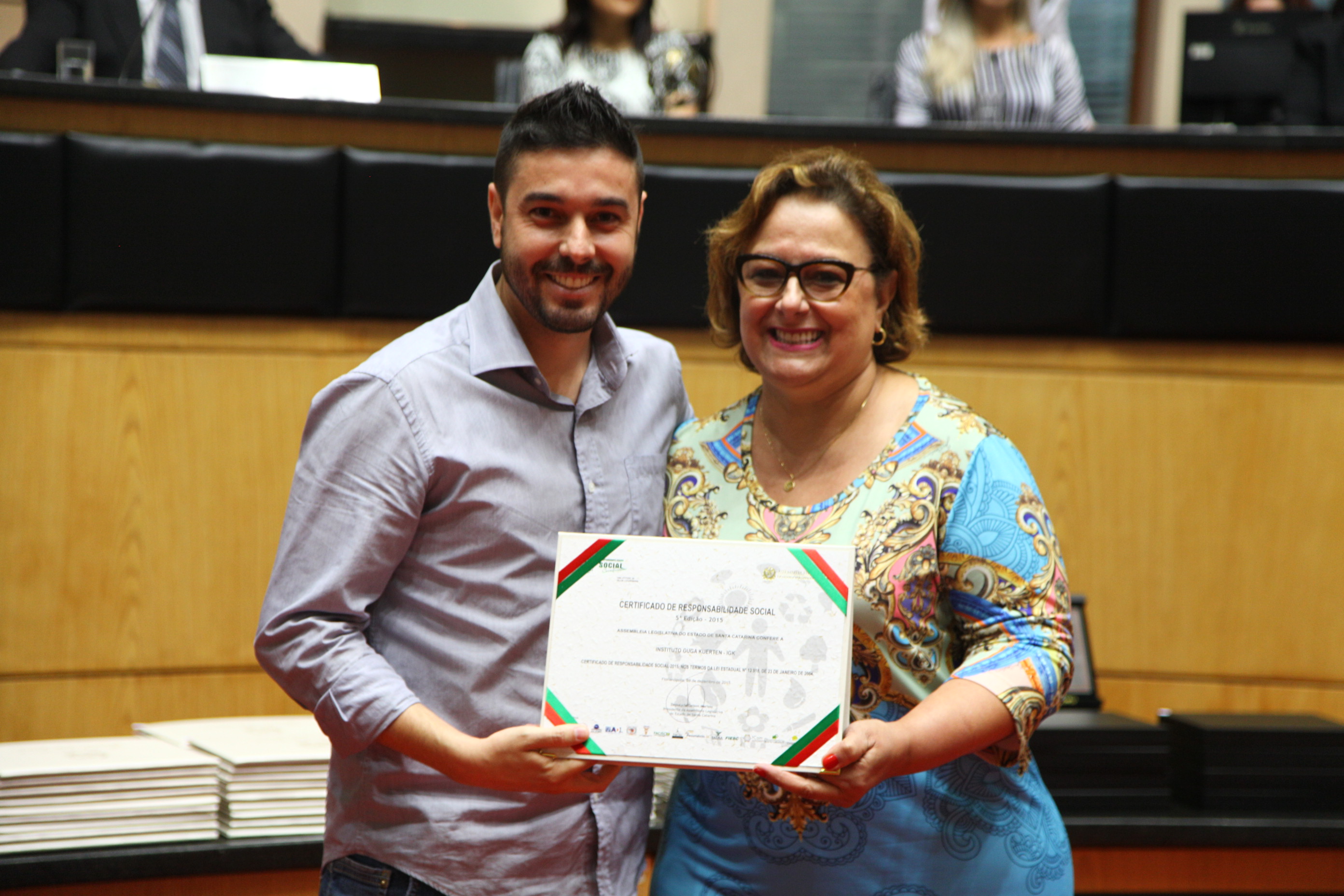 Sessão Especial de Certificação de Responsabilidade Social.