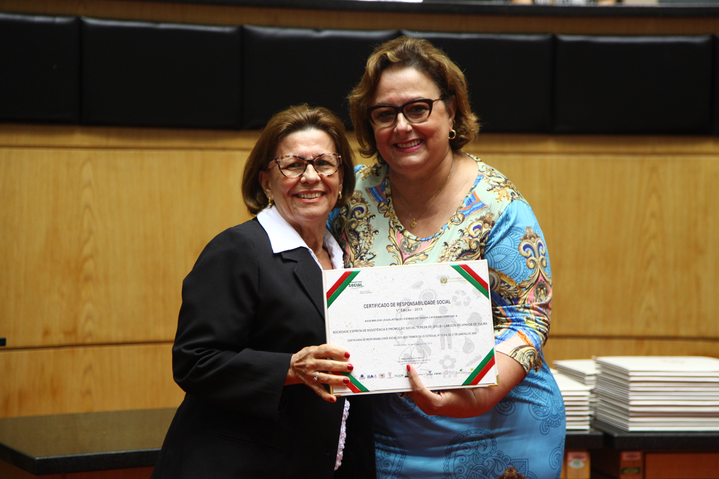 Sessão Especial de Certificação de Responsabilidade Social.