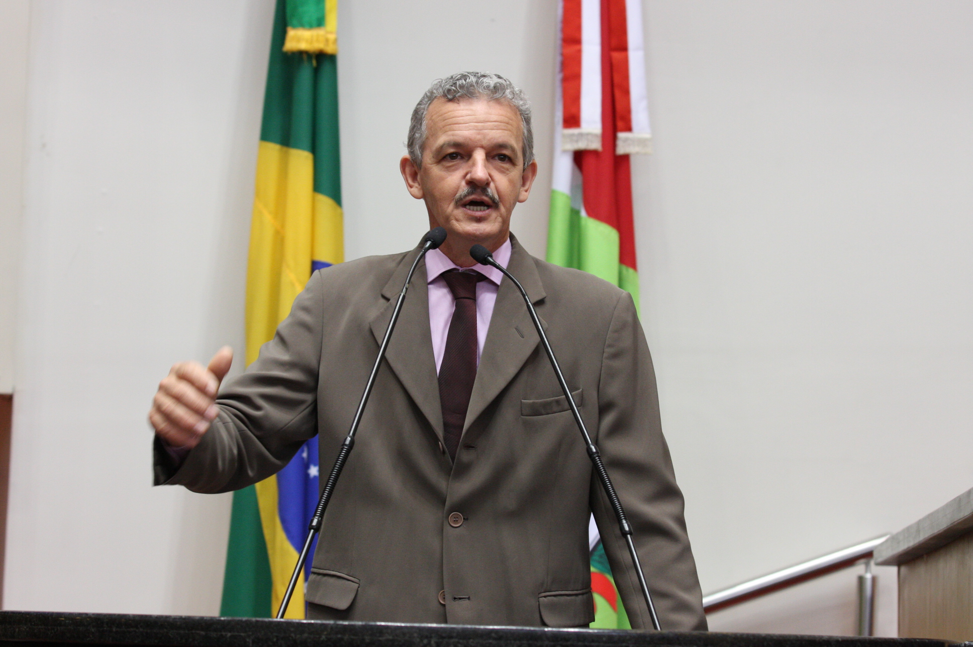 Sessão Ordinária. Deputado Dirceu Dresch (PT). Foto: Yuri Santos / Agência AL