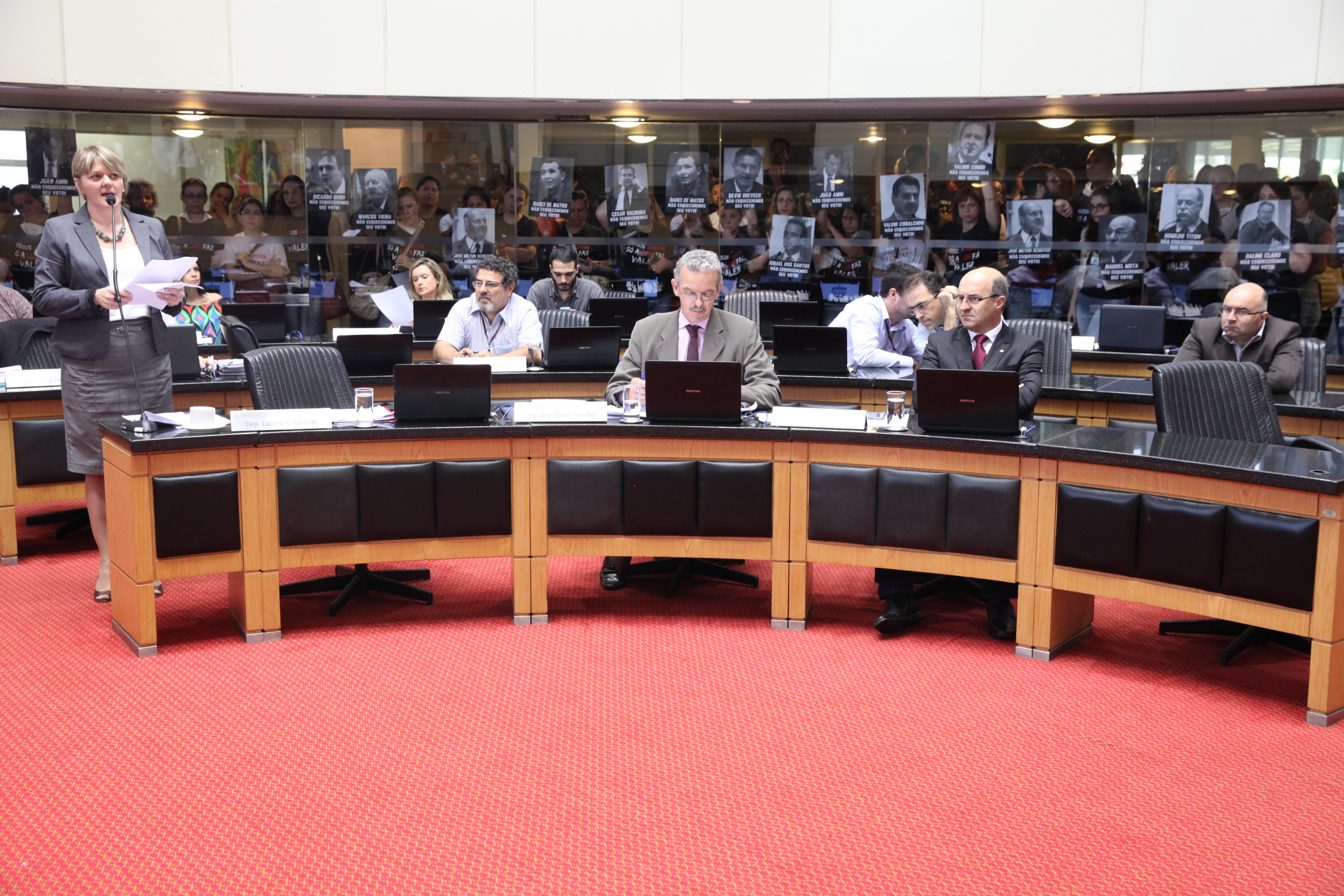 Reunião Conjunta - CCJ/Finanças/Trabalho. Foto: Fábio Queiroz / Agência AL