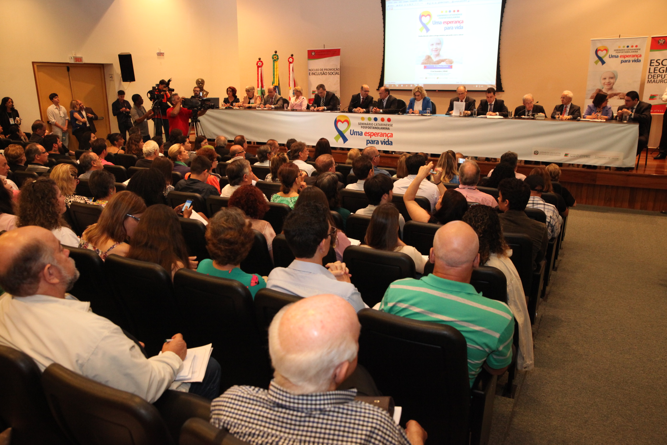 Comissão de Saúde promove seminário sobre a fosfoetanolamina. Foto: Fábio Queiroz / Agência AL