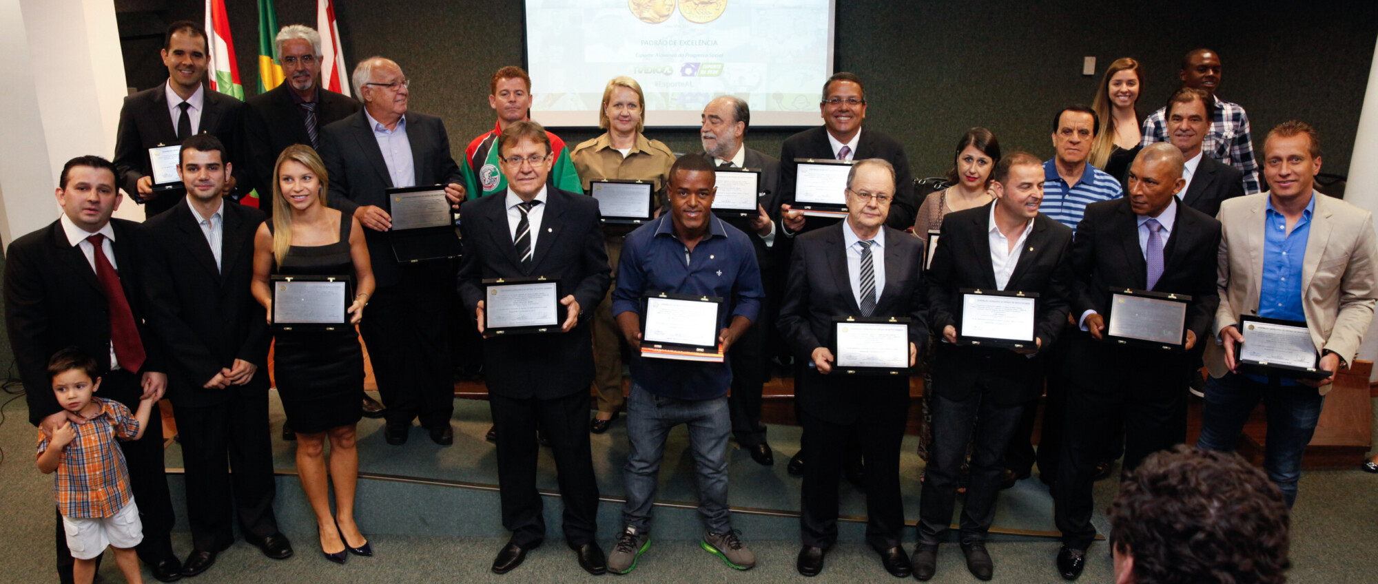 Homenageados em 2014