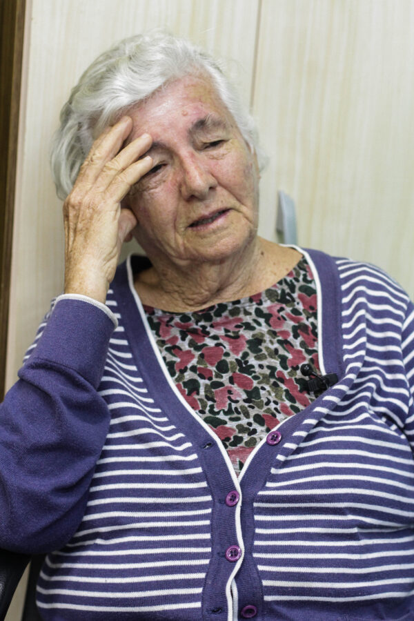 Maria Marli de Brito Caetano, mãe de Teresa Cristina de Brito Galiani. FOTO: Lucas Gabriel Diniz/Agência AL