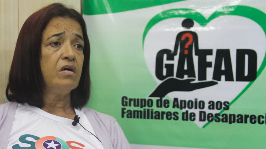 Elodi Matilde Garcia é madrasta de Everto Luiz da Cruz. FOTO: Lucas Gabriel Diniz/Agência AL