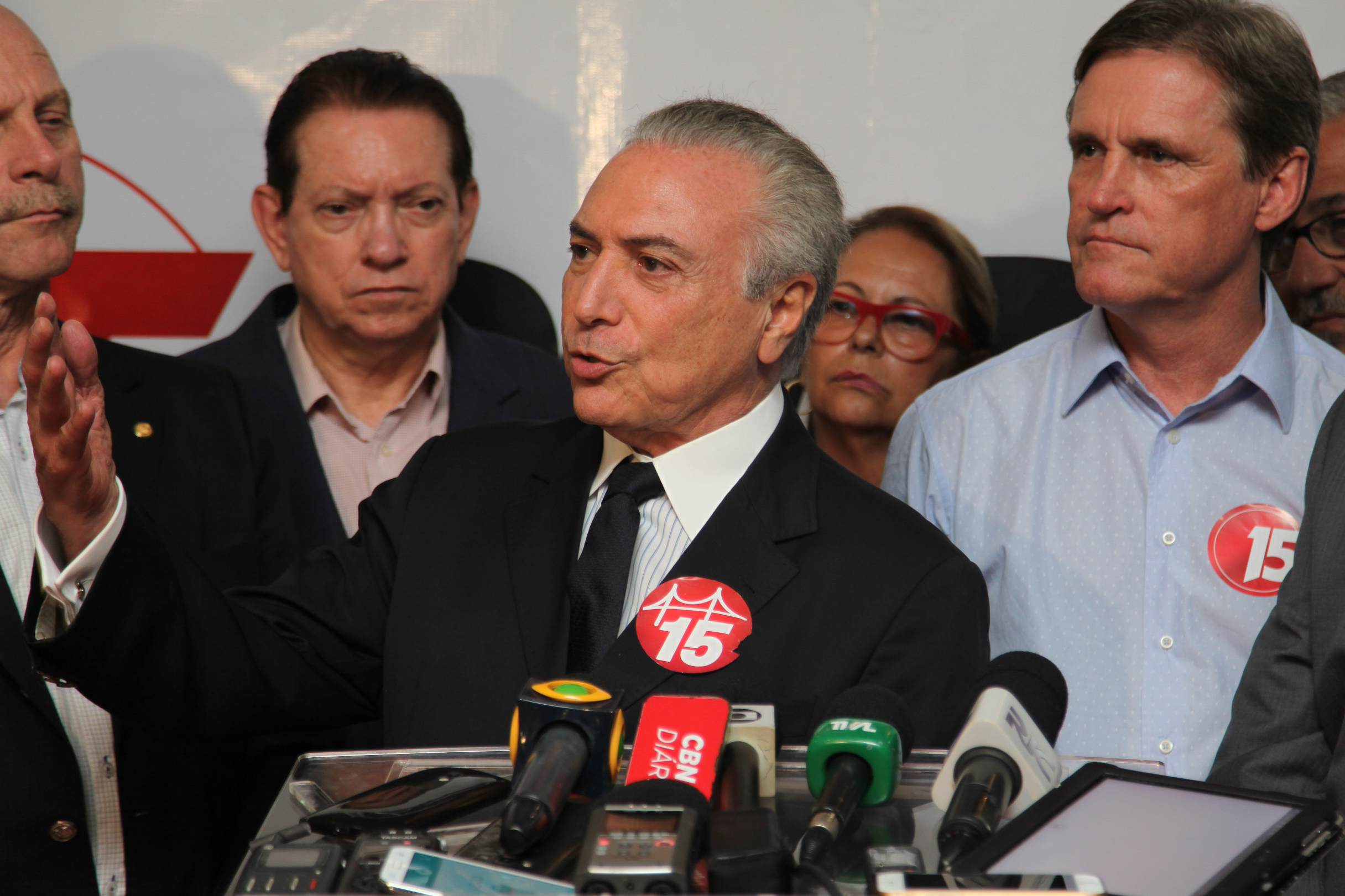 Entrevista Coletiva com o Vive-Presidente da República, Michel Temer.