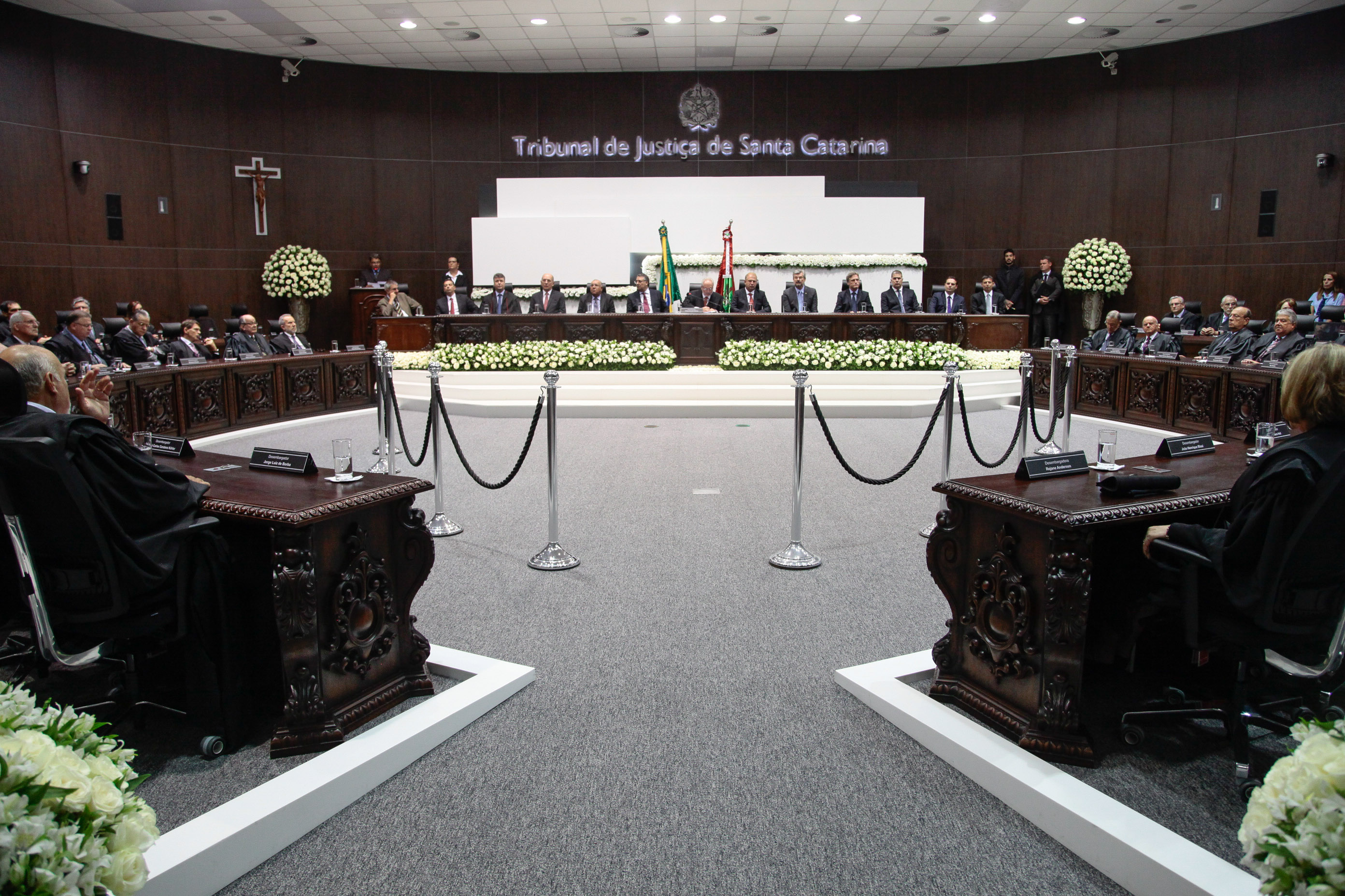 Desembargador José Antônio Torres Marques assume a presidência do Tribunal de Justiça de Santa Catarina.