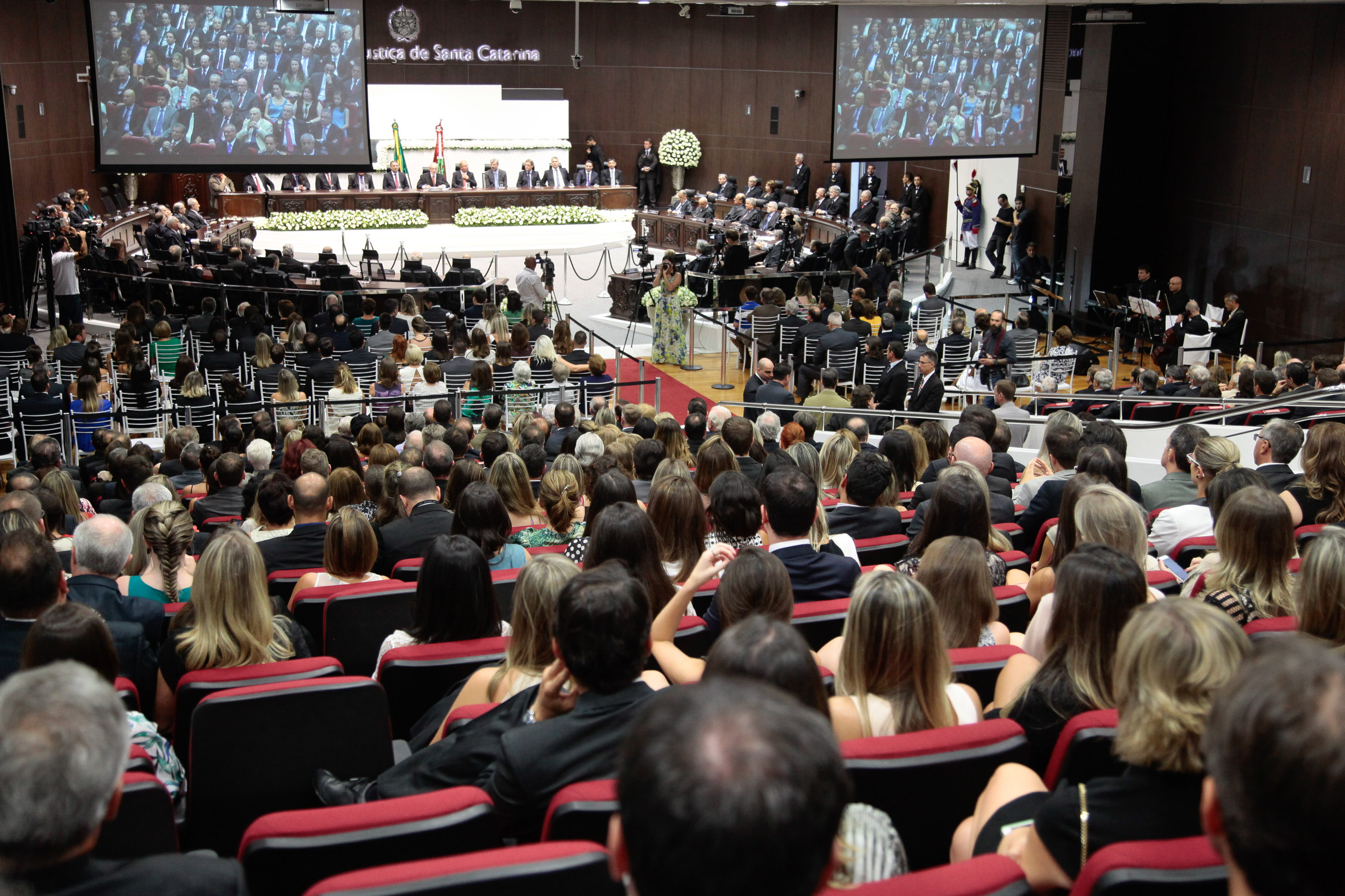 Desembargador José Antônio Torres Marques assume a presidência do Tribunal de Justiça de Santa Catarina.