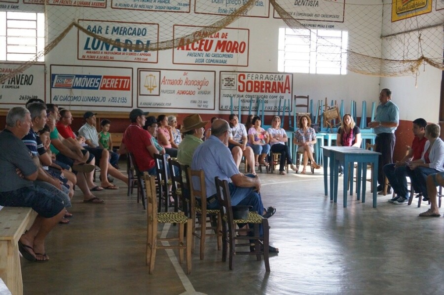 Comunidade da Linha Anita Garibaldi. FOTO: Divulgação
