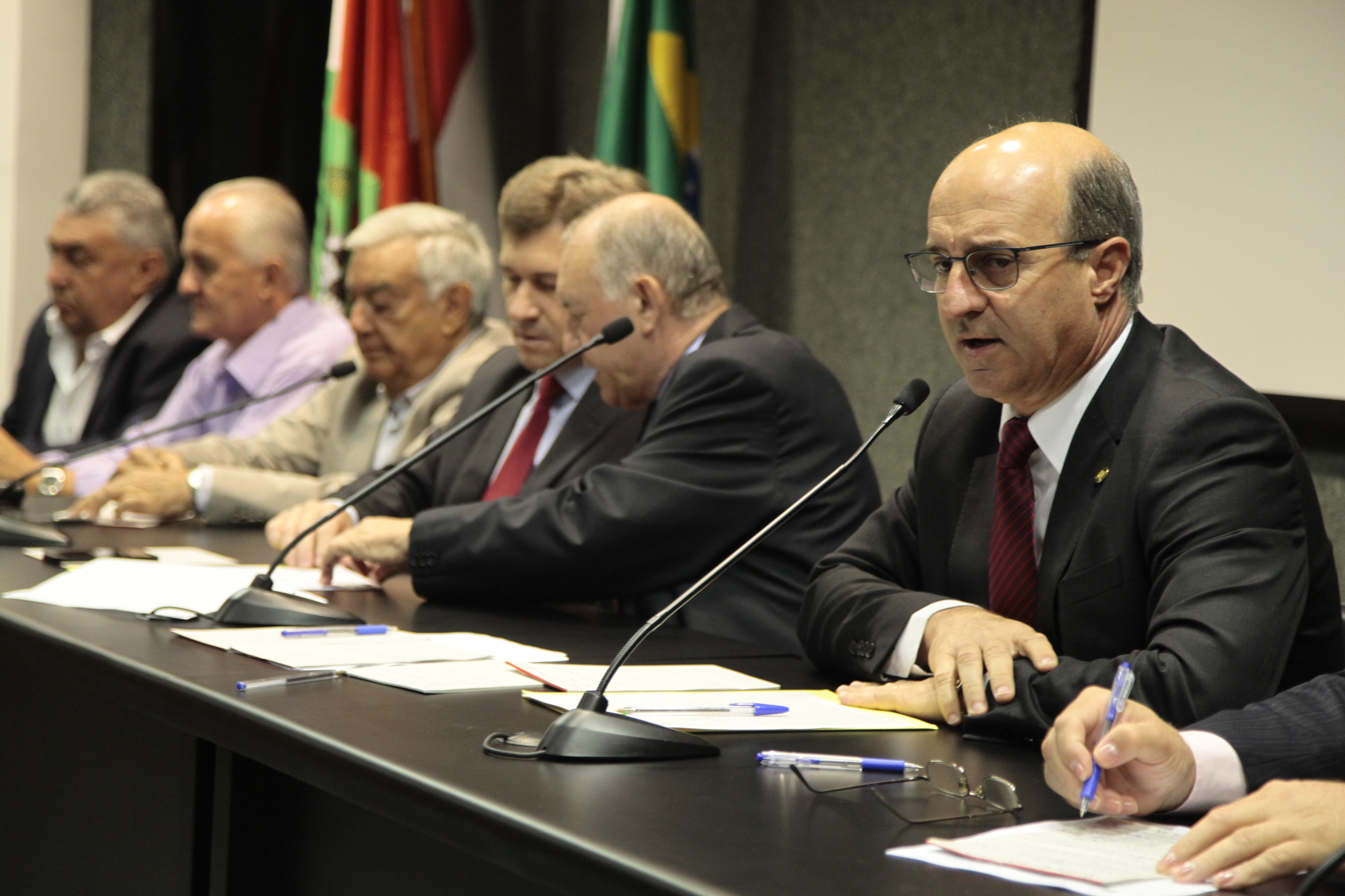 Reunião de emergência com o objetivo de debater o atual contexto da Suinocultura e do Milho no Estado de Santa Catarina.