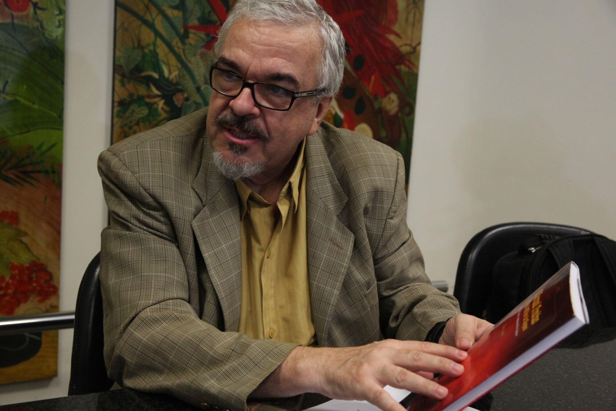 Mário Xavier, autor do livro