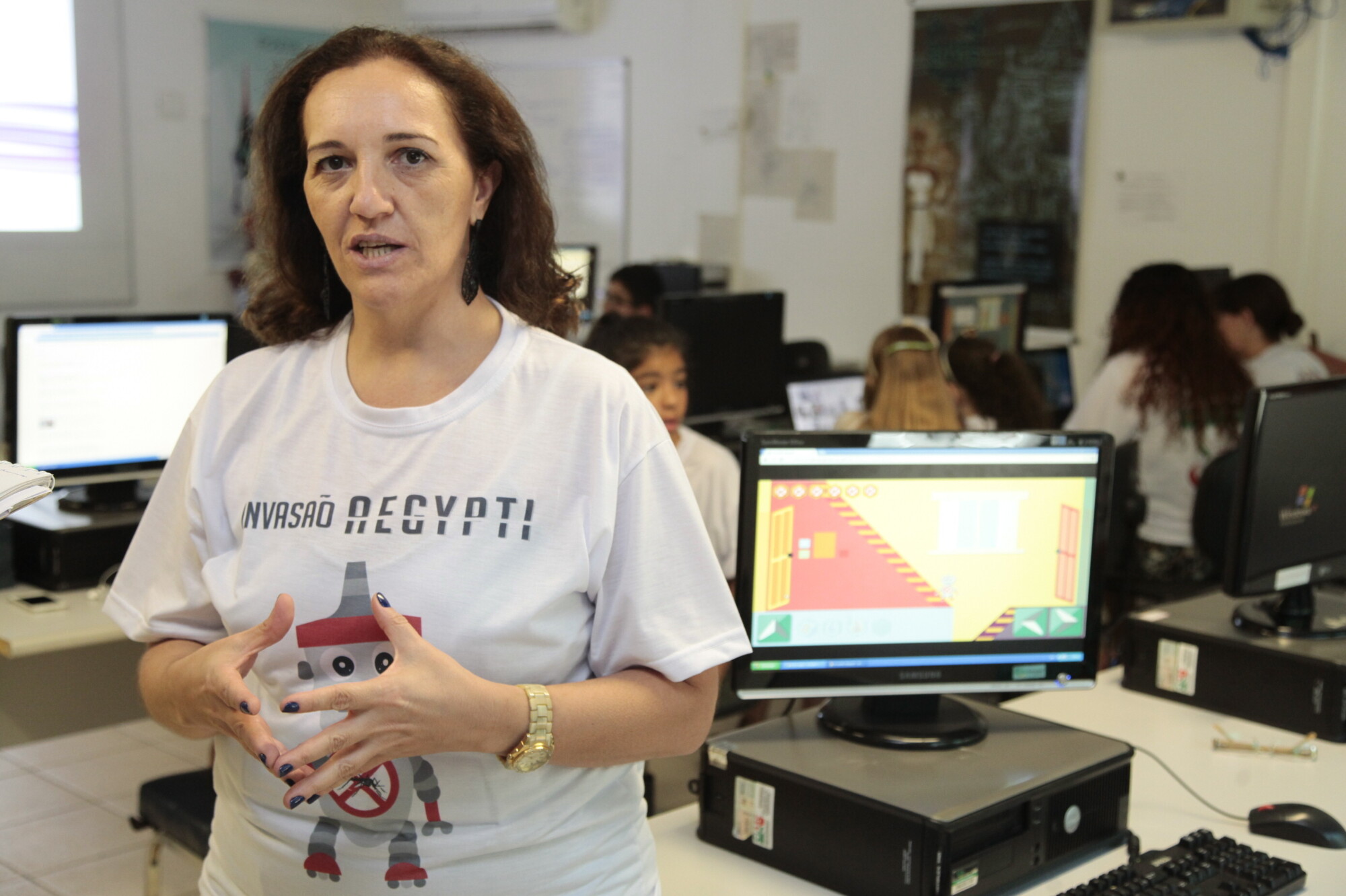 Márcia Battistella, coordenadora do Projeto SC Games