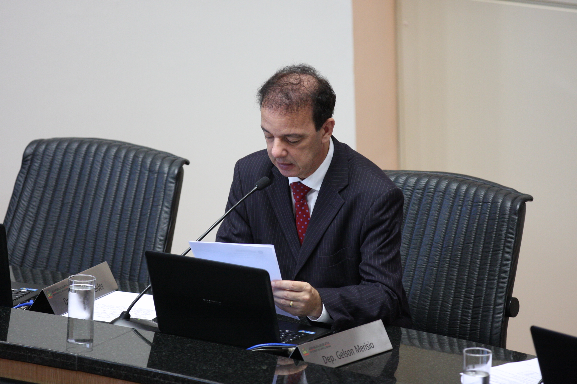 Sessão Ordinária. Deputado Ismael dos Santos (PSD). Foto: Yuri Santos / Agência AL.