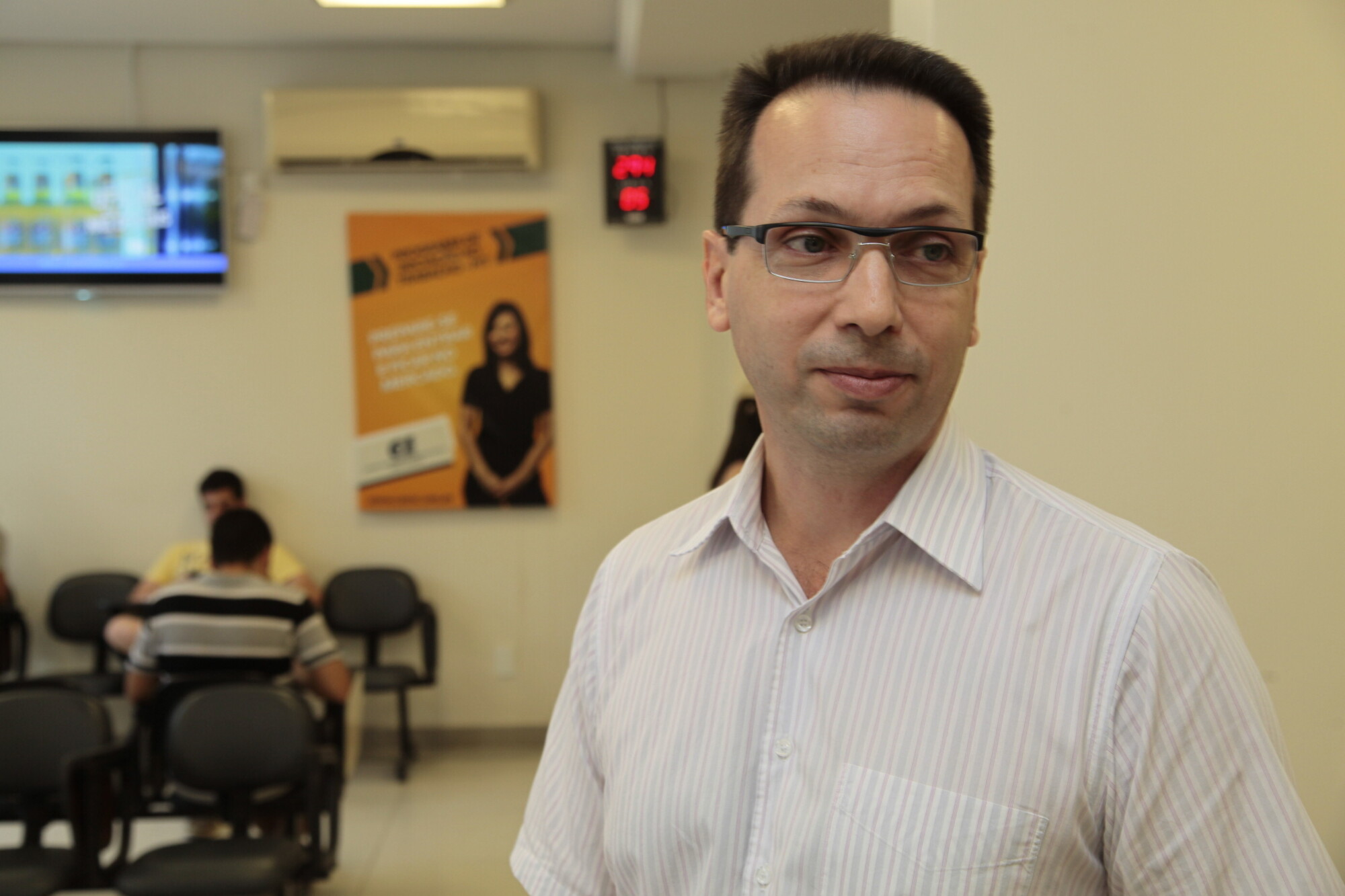 Marcelo Vaz, gerente de atendimento do CIEE/SC