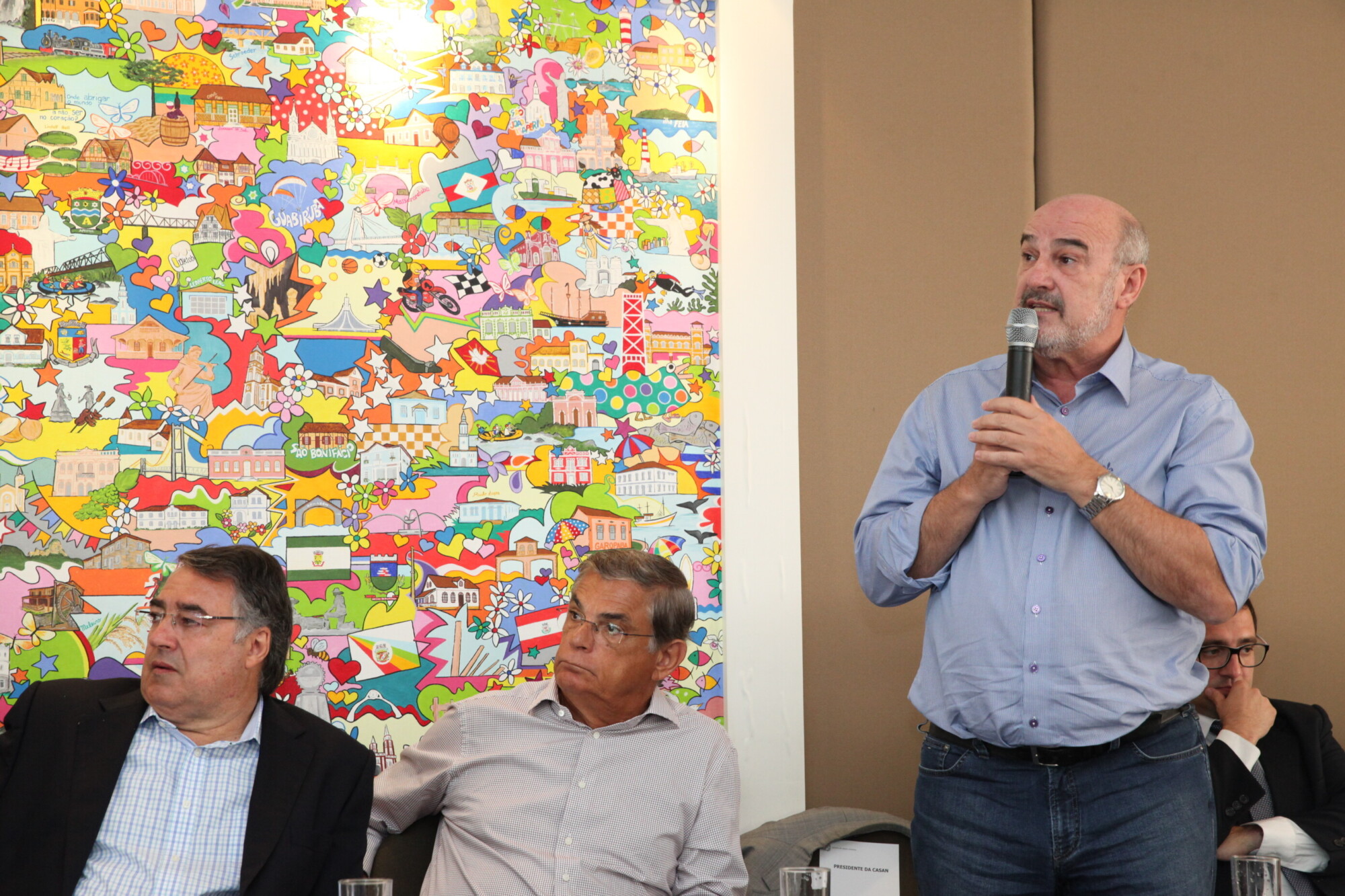Presidente da Casan, Valter Galina