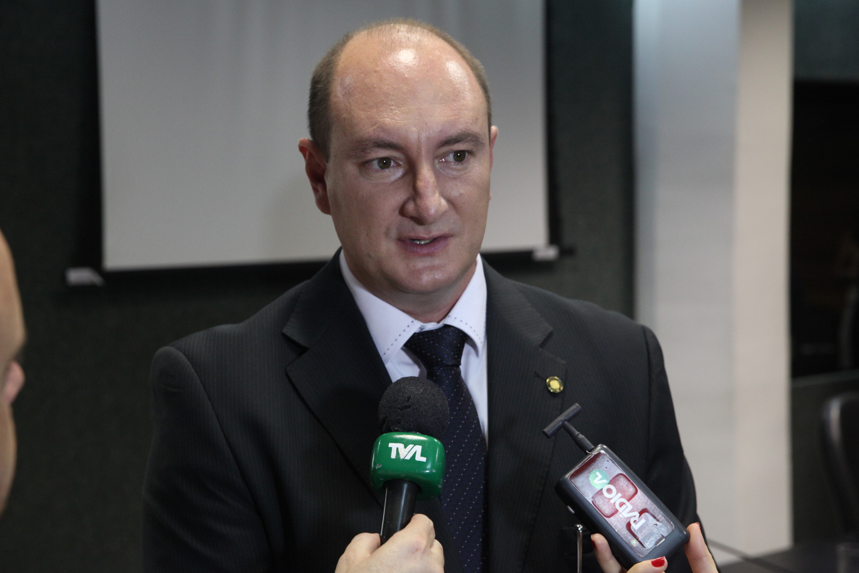 Comissão de Constituição e Justiça. Deputado Mauro de Nadal (PMDB). Foto: Eduardo Guedes / Agência AL