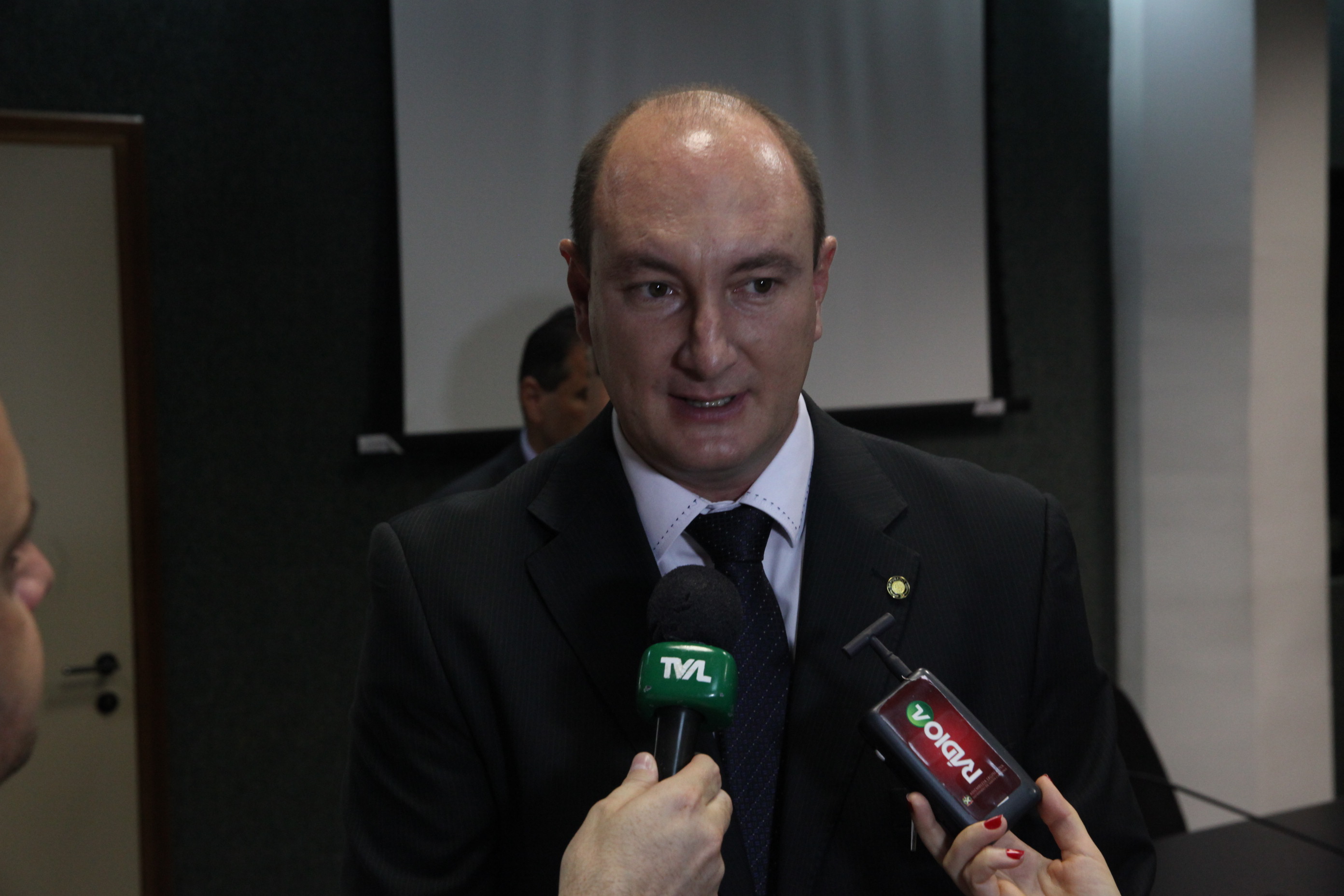 Comissão de Constituição e Justiça. Deputado Mauro de Nadal (PMDB). Foto: Eduardo Guedes / Agência AL